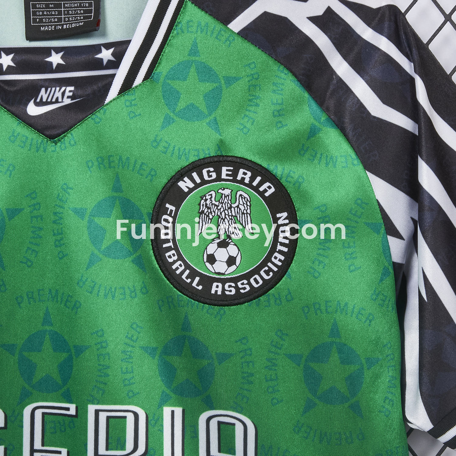 Funinjersey-Retro Nigeria 1993-95 Home Jersey