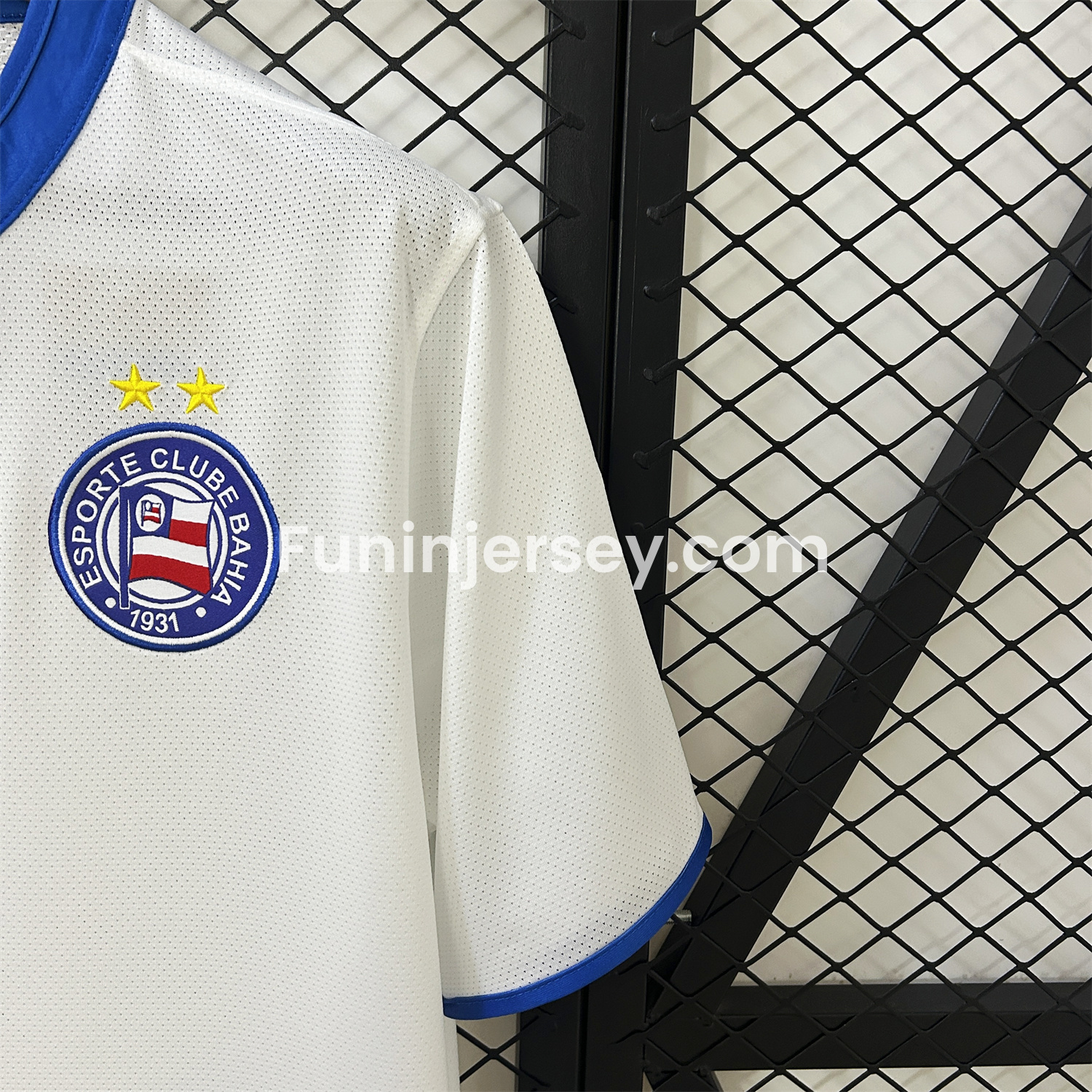 Funinjersey-Retro Bahia 2013-14 Home Unsponsored Jersey