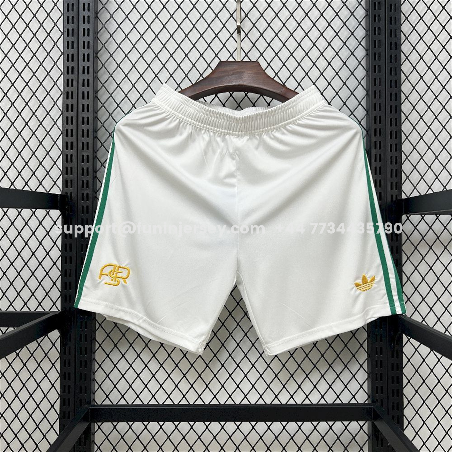 Funinjersey-Roma 25-26 Third White Shorts - Fans Version