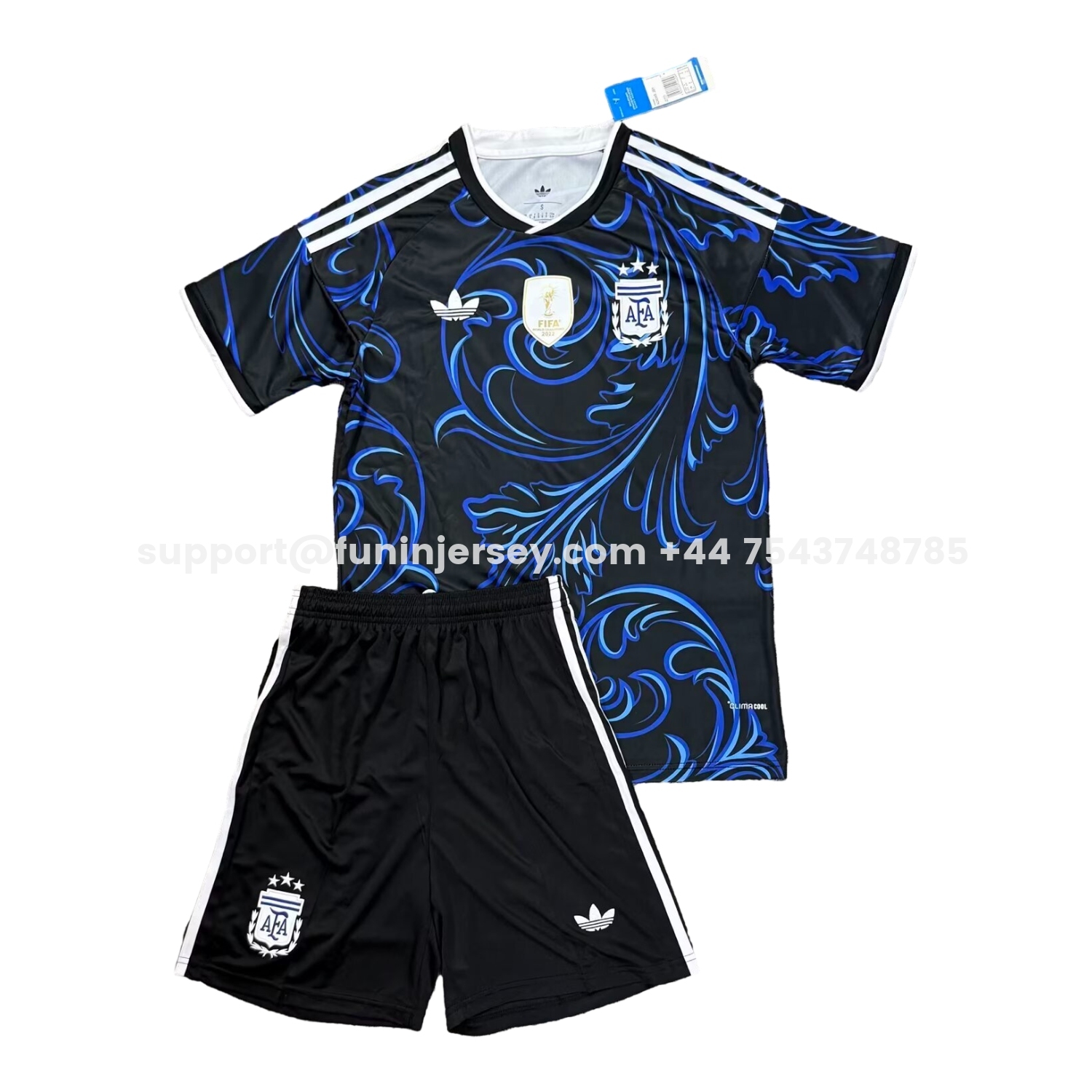 Funinjersey-Argentina 2026 Away Men's Adult Jersey Set - Fans Version