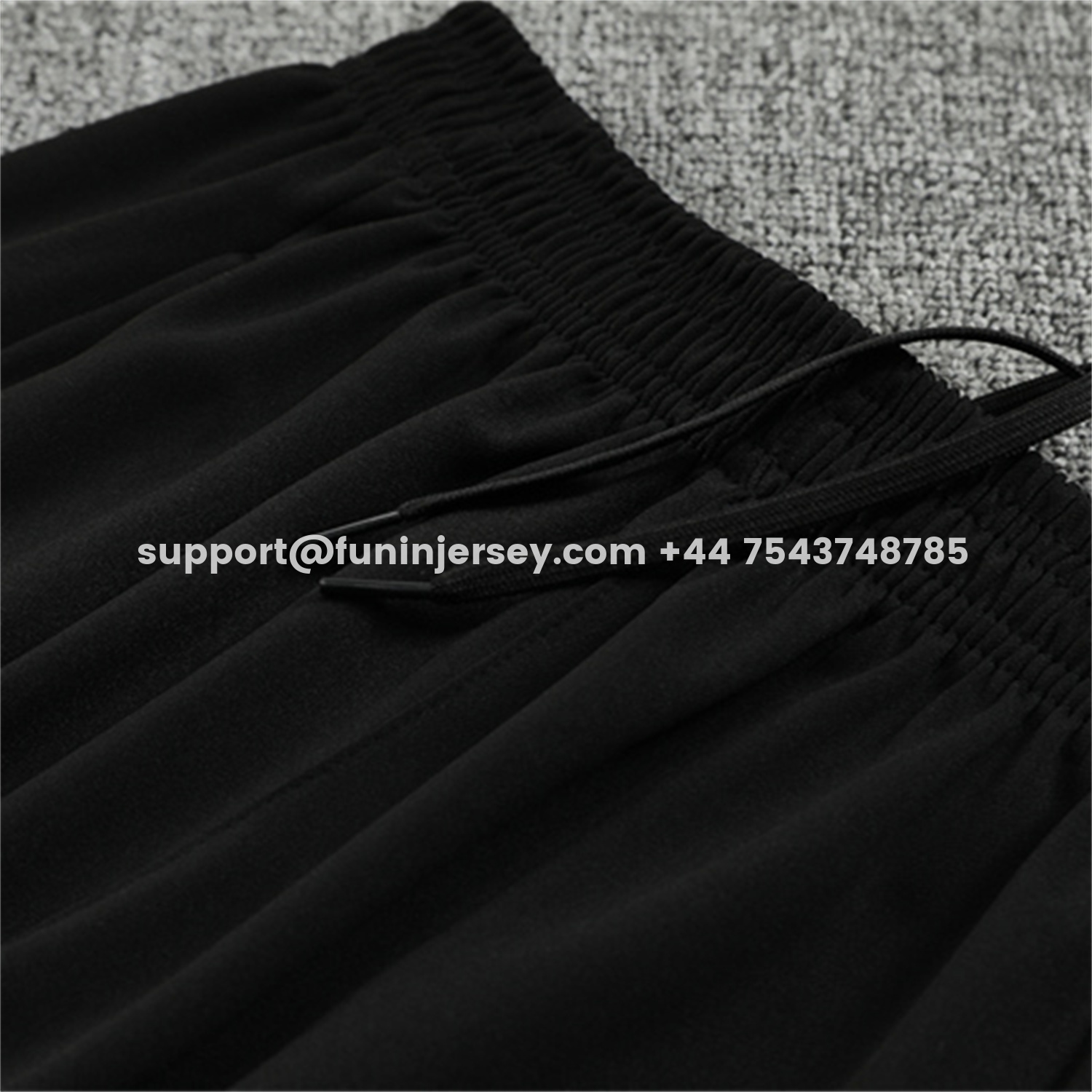 Funinjersey-Liver.pool 25-26 Long Sleeve Training Set - Player Version - White Top & Black Pants