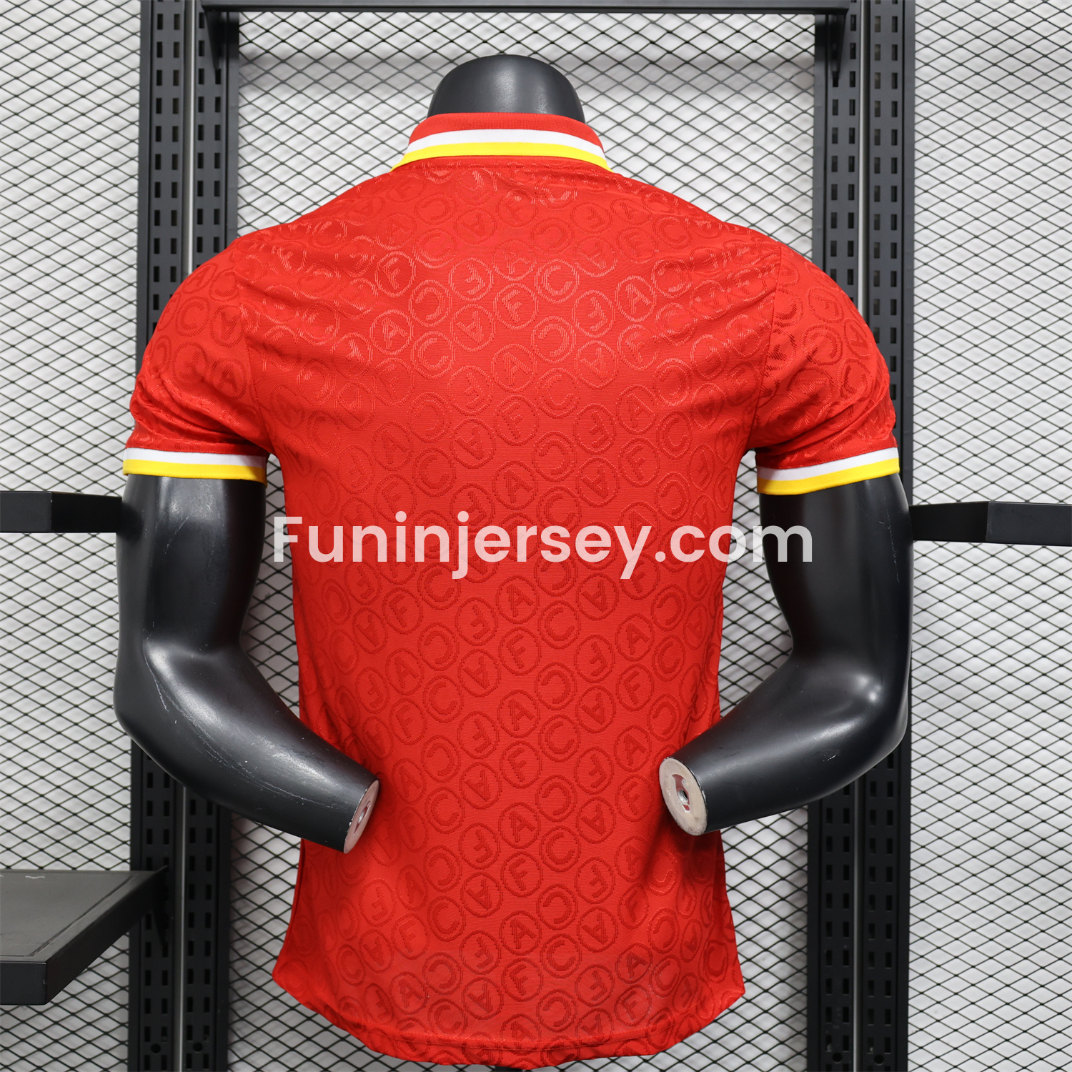 Funinjersey-Arsenal 25-26 Red POLO White Sponsored Secial Edition Jersey - Player Version