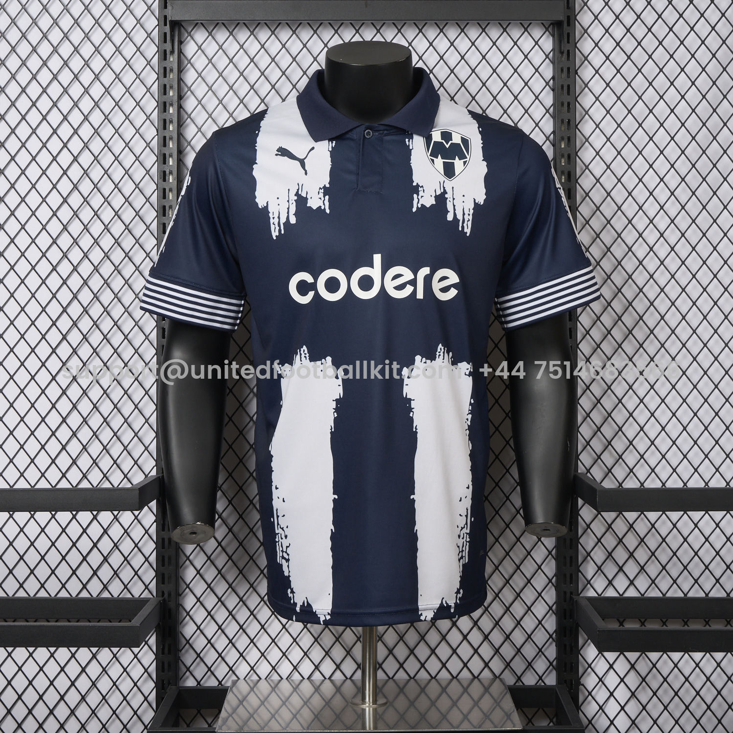 Unitedfootballkit.com | Rayados Monterrey 25-26 Club World Cup Home Jersey - Player Version -Customize Name, Number and Patch | Worldwide Shipping