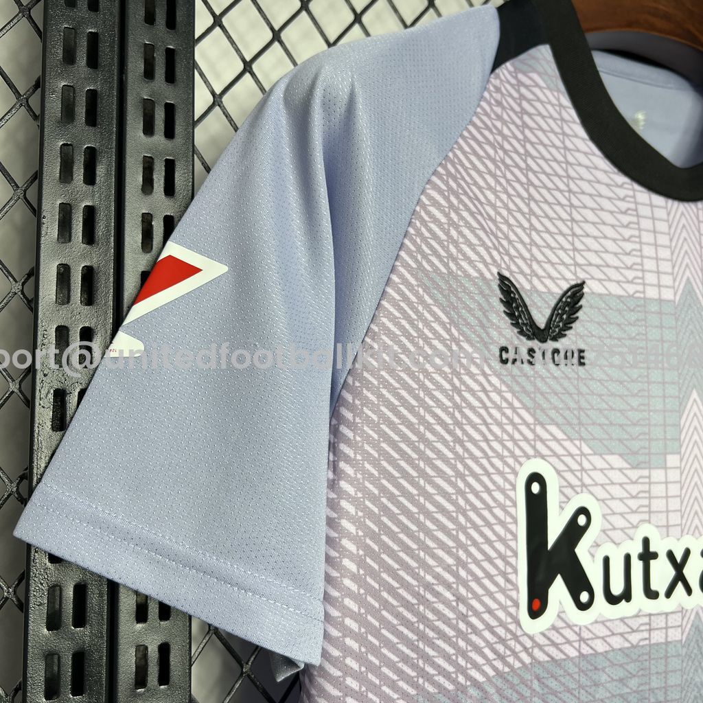 Unitedfootballkit.com | Athletic Bilbao 24-25 Third Jersey - Fans Version -Customize Name, Number and Patch | Worldwide Shipping