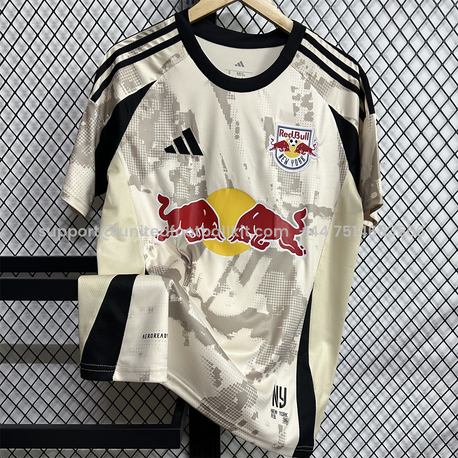Unitedfootballkit.com | New York Red Bulls 2025 Away Jersey - Fans Version -Customize Name, Number and Patch | Worldwide Shipping