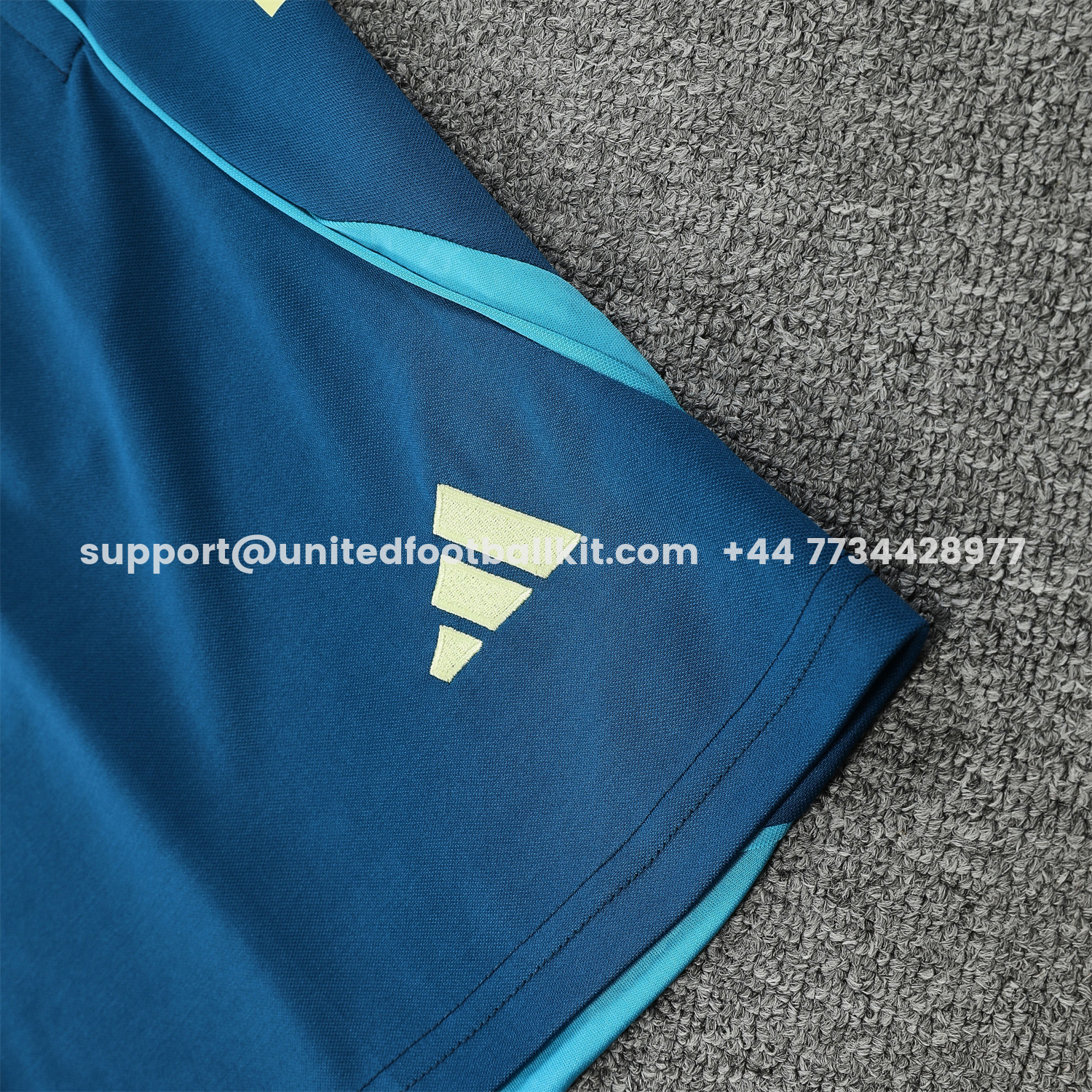 Unitedfootballkit.com | Club América 25-26 Short-Sleeve Training Set - Deep Blue Top & Deep Blue Shorts -Customize Name, Number and Patch | Worldwide Shipping