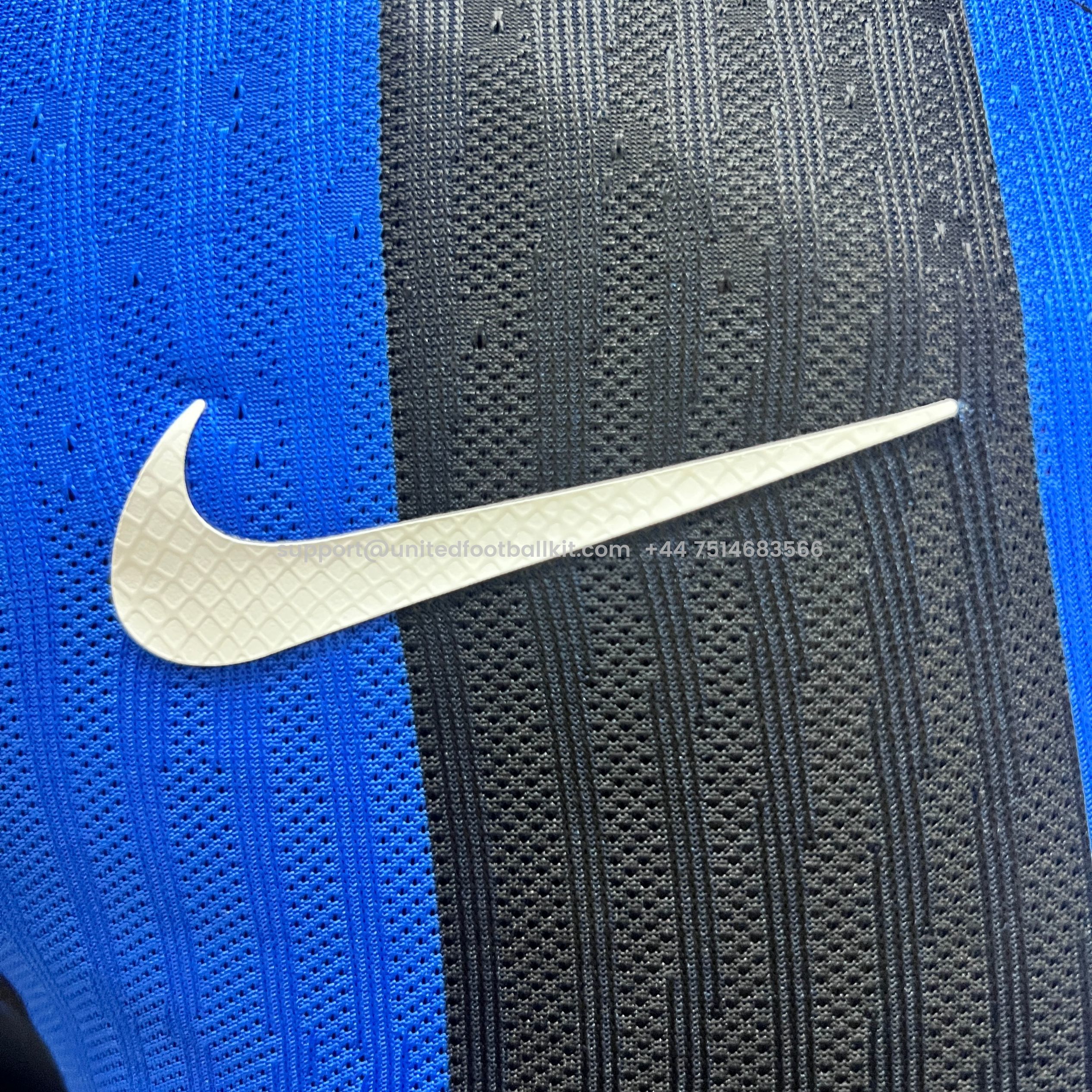 Unitedfootballkit.com | Inter Milan 24-25 Home Long Sleeve Jersey - Player Version -Customize Name, Number and Patch | Worldwide Shipping