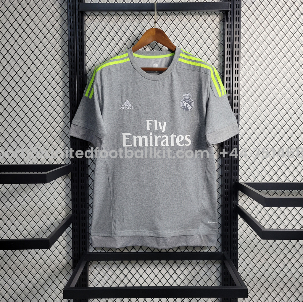 Unitedfootballkit.com | Retro Real Madrid 15-16 Away Jersey -Customize Name, Number and Patch | Worldwide Shipping