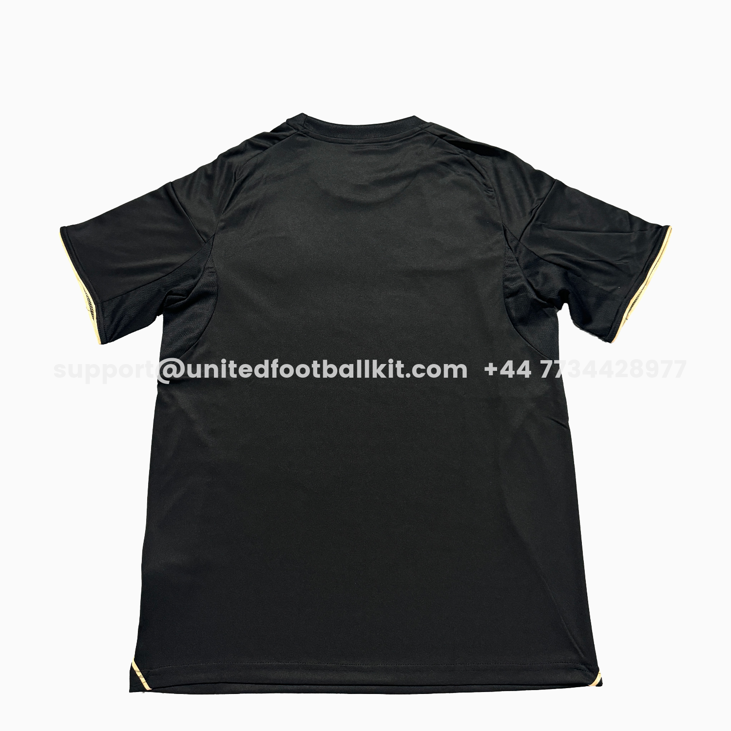 Unitedfootballkit.com | Fulham 25-26 Third Black Jersey - Fans Version -Customize Name, Number and Patch | Worldwide Shipping