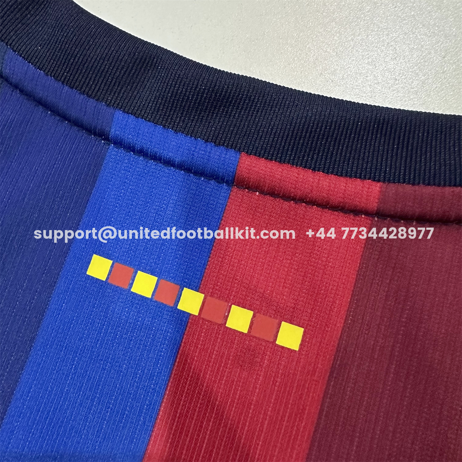 Unitedfootballkit.com | Barcelona 26-27 Home Jersey - Fans Version -Customize Name, Number and Patch | Worldwide Shipping