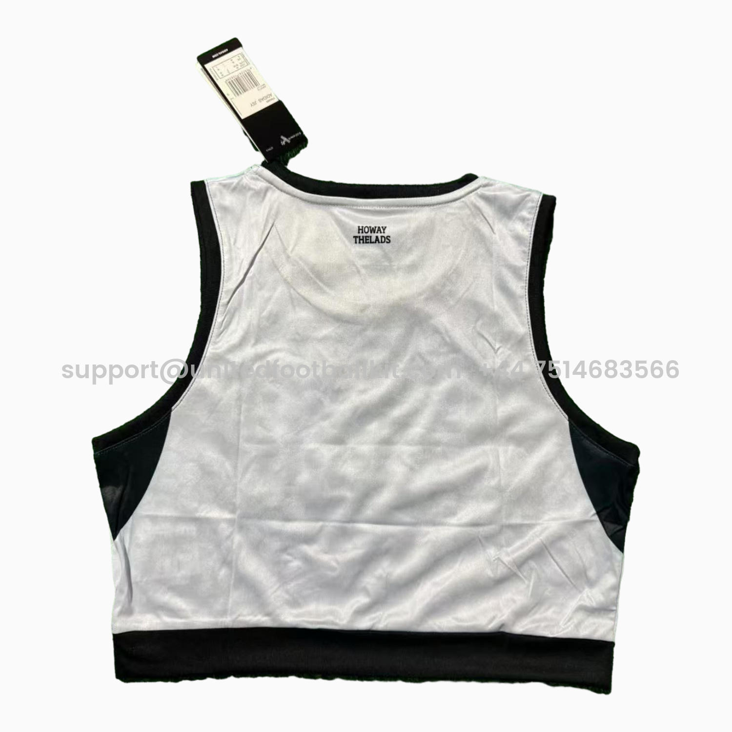 Unitedfootballkit.com | Women's Newcastle United 25-26 Home Yoga Vest -Customize Name, Number and Patch | Worldwide Shipping