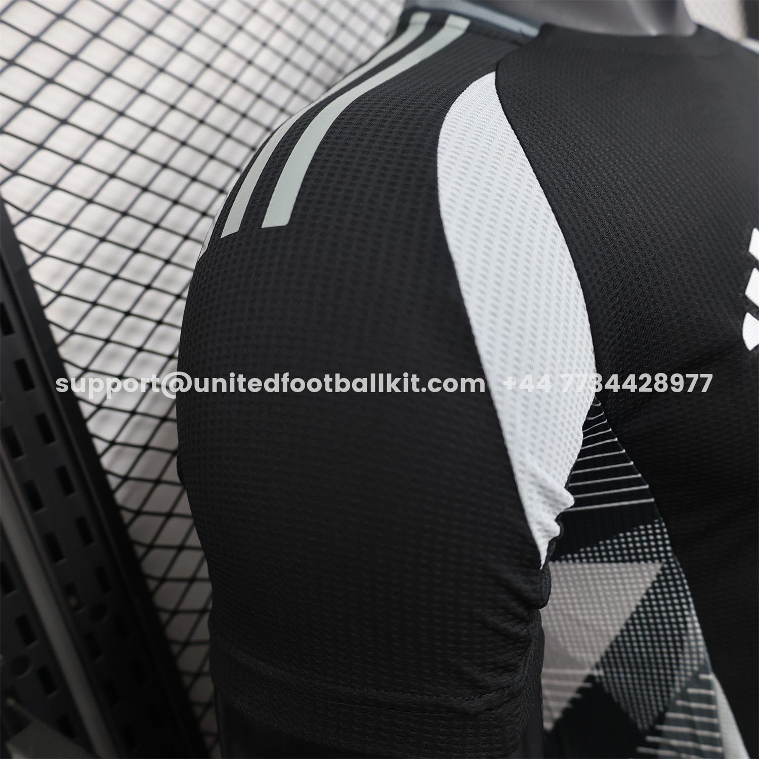 Unitedfootballkit.com | Algeria 25-26 Pure Black Jersey with Grey Block - Player Version -Customize Name, Number and Patch | Worldwide Shipping