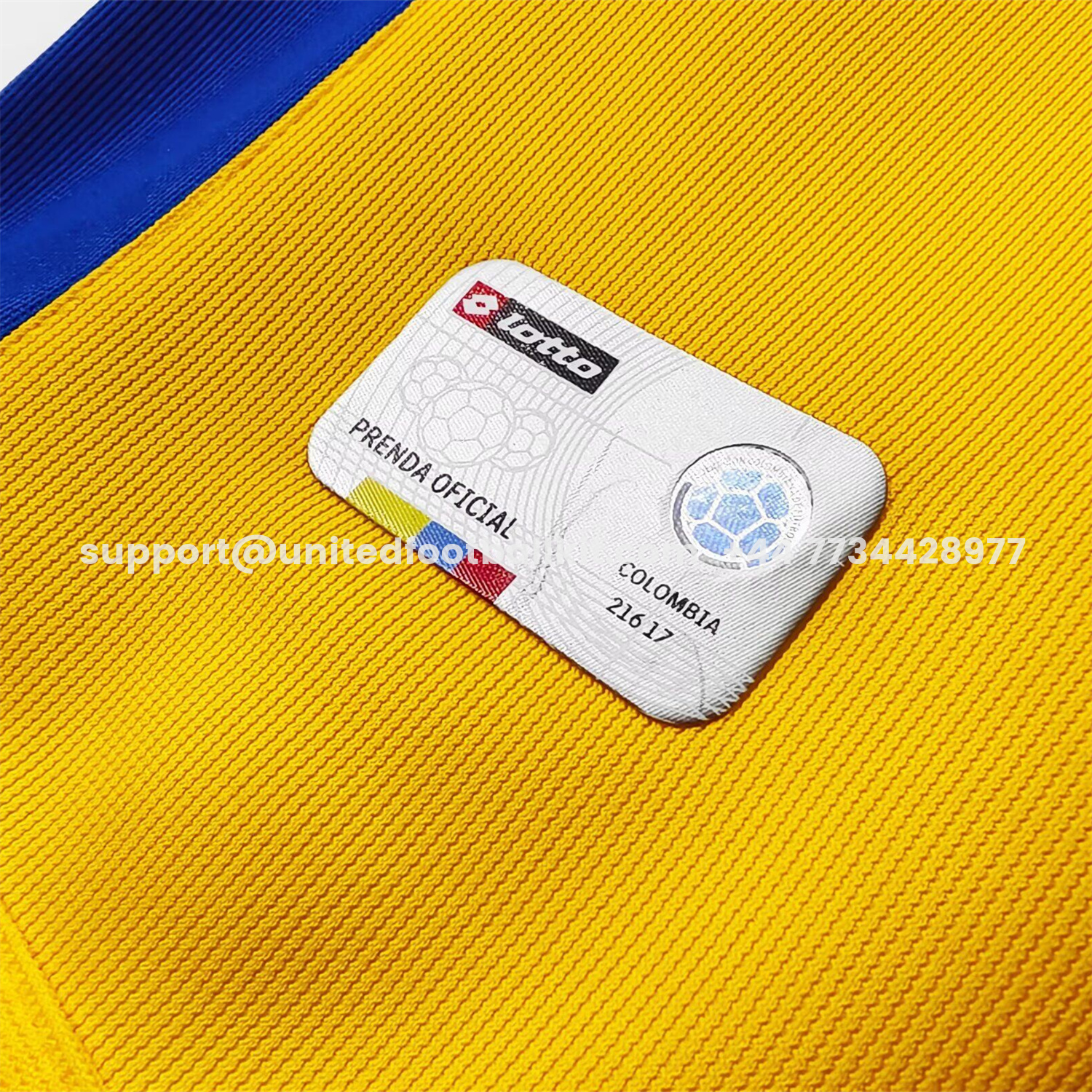 Unitedfootballkit.com | Retro Colombia 2003-05 Home Jersey -Customize Name, Number and Patch | Worldwide Shipping