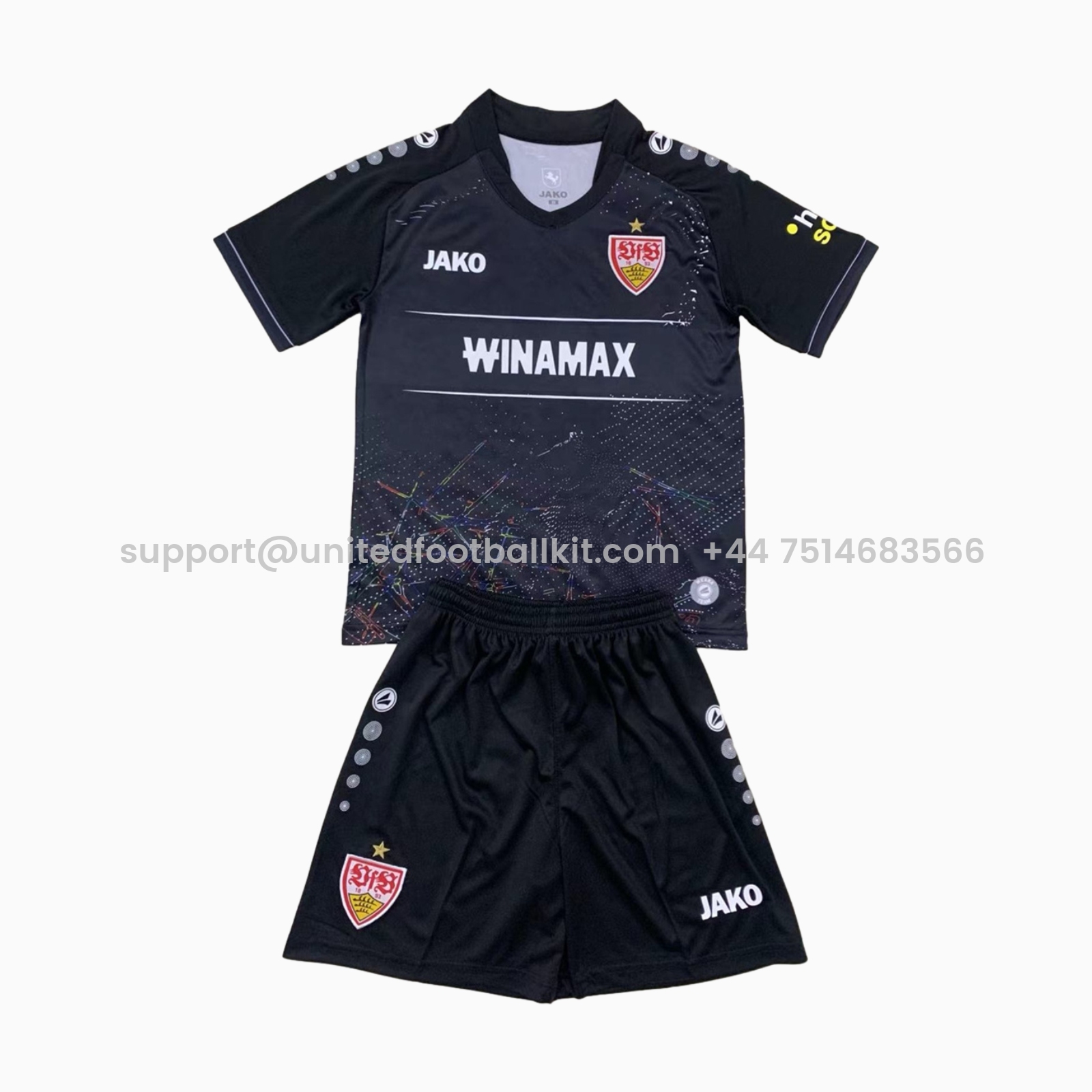 Unitedfootballkit.com | VfB Stuttgart 24-25 Third Men's Adult Jersey Set - Fans Version -Customize Name, Number and Patch | Worldwide Shipping