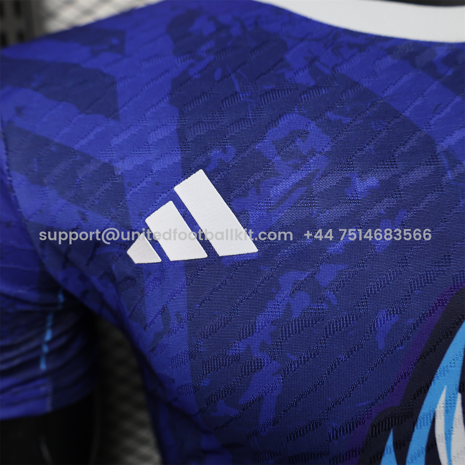 Unitedfootballkit.com | Japan 25-26 Light Blue Owl Deep Blue Special Jersey - Player Version -Customize Name, Number and Patch | Worldwide Shipping