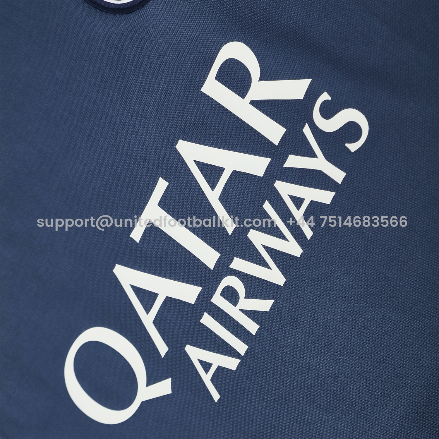 Unitedfootballkit.com | Paris Saint-Germain PSG 25-26 Vest Training Set - Deep Blue Vest & Deep Blue Shorts -Customize Name, Number and Patch | Worldwide Shipping