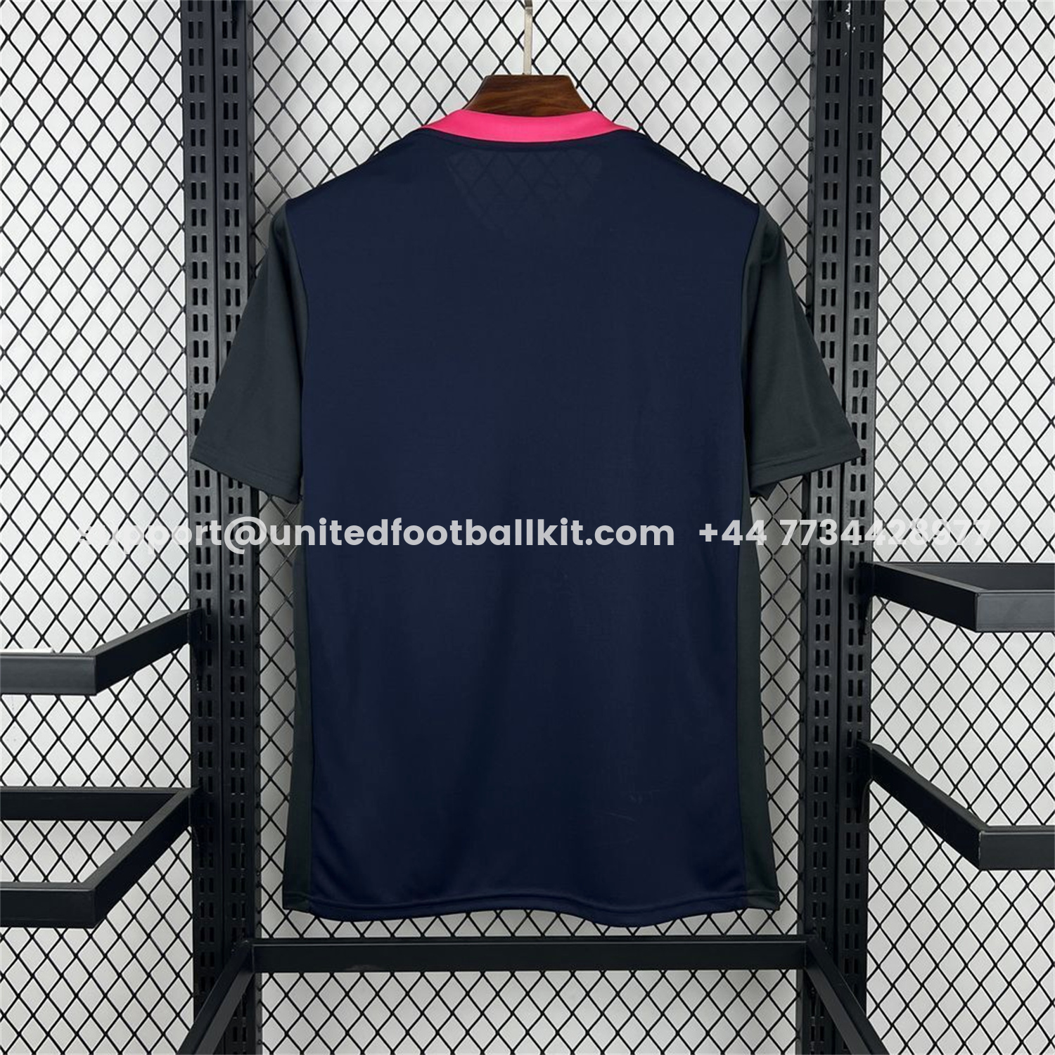 Unitedfootballkit.com | Sporting CP 25-26 Deep Blue Pre-Match Training Jersey - Fans Version -Customize Name, Number and Patch | Worldwide Shipping