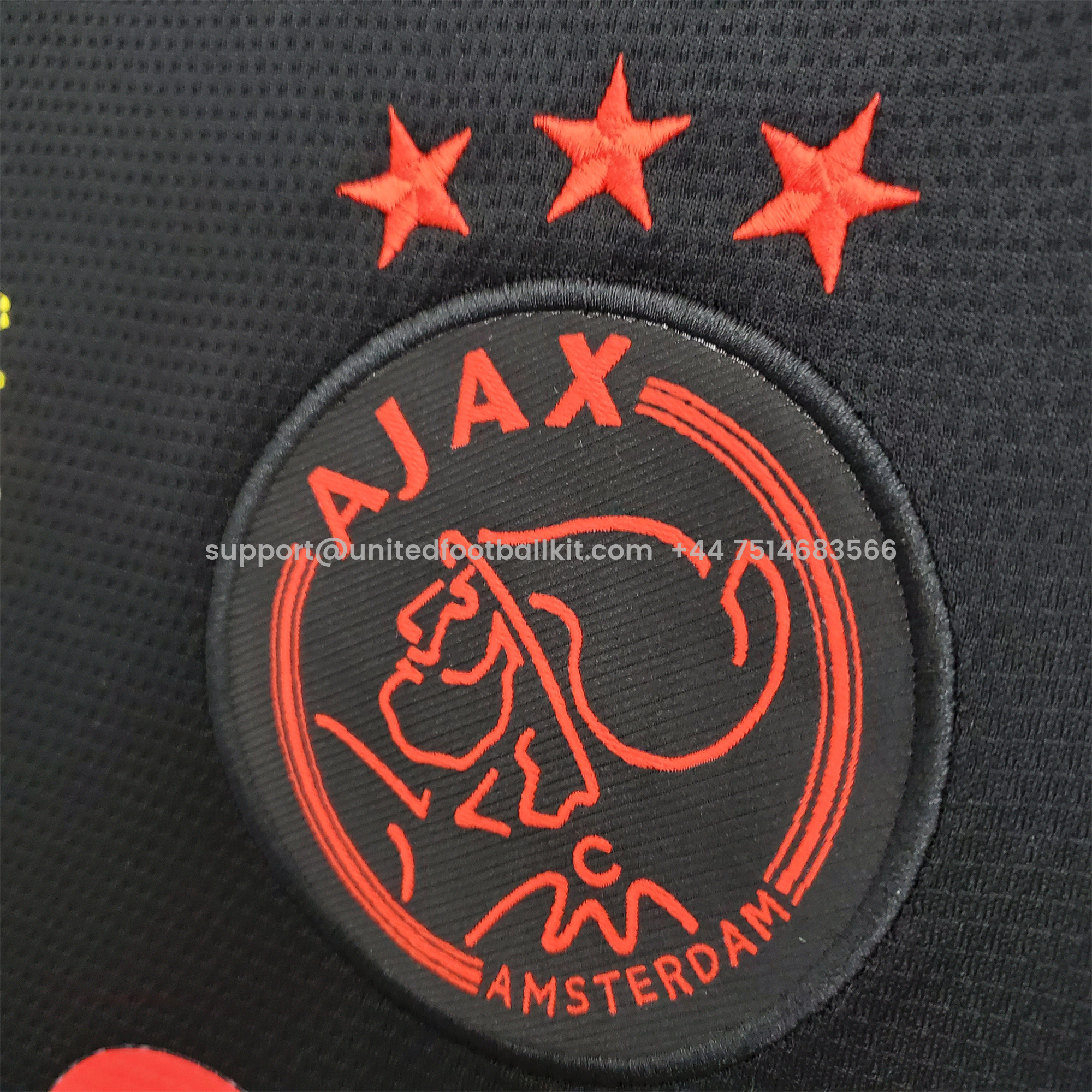 Unitedfootballkit.com | Retro Ajax x B-O-B Marly 21-22 Special Edition Jersey -Customize Name, Number and Patch | Worldwide Shipping