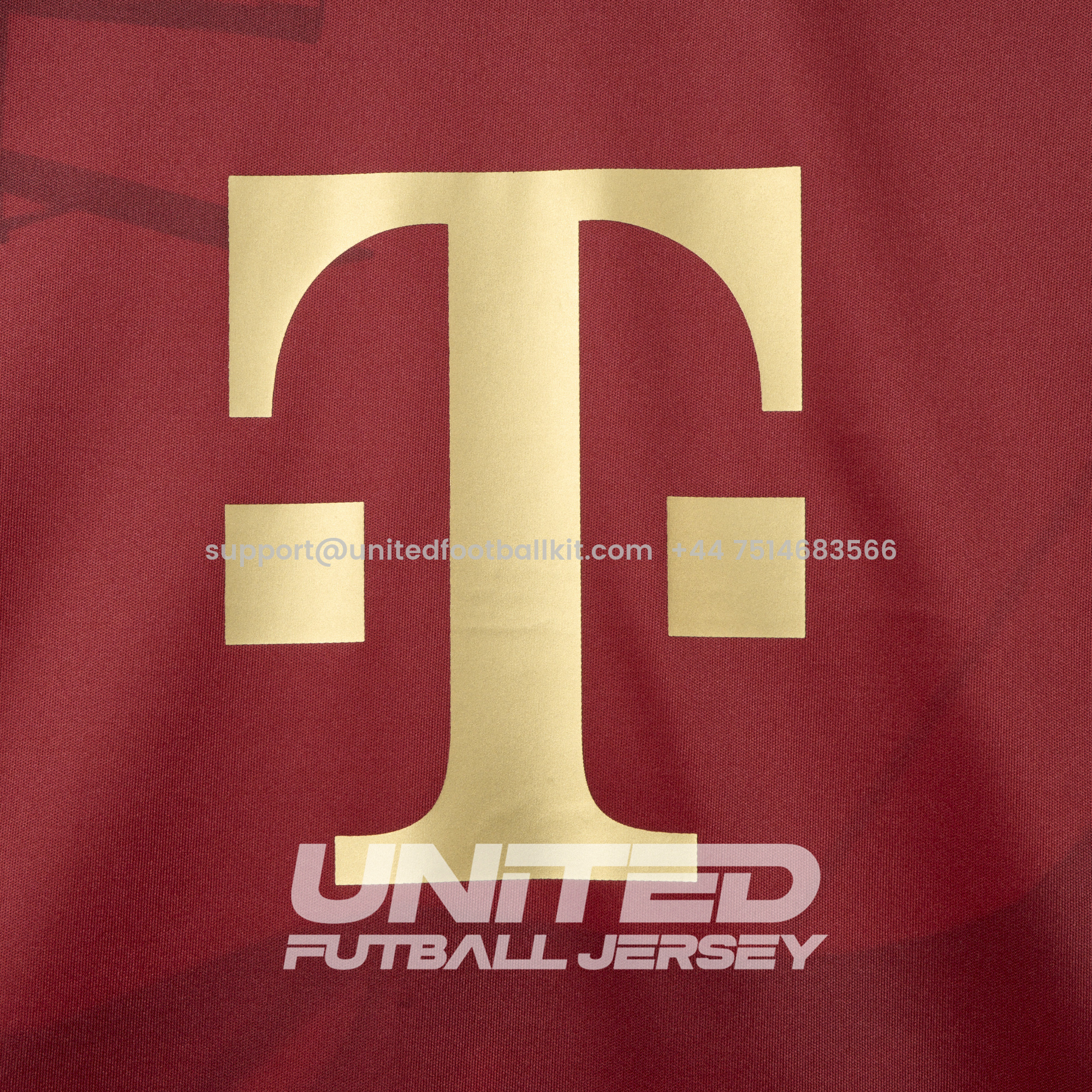 Unitedfootballkit.com | Bayern Munich 2025 125-year Anniversary Jersey - Fans Version -Customize Name, Number and Patch | Worldwide Shipping