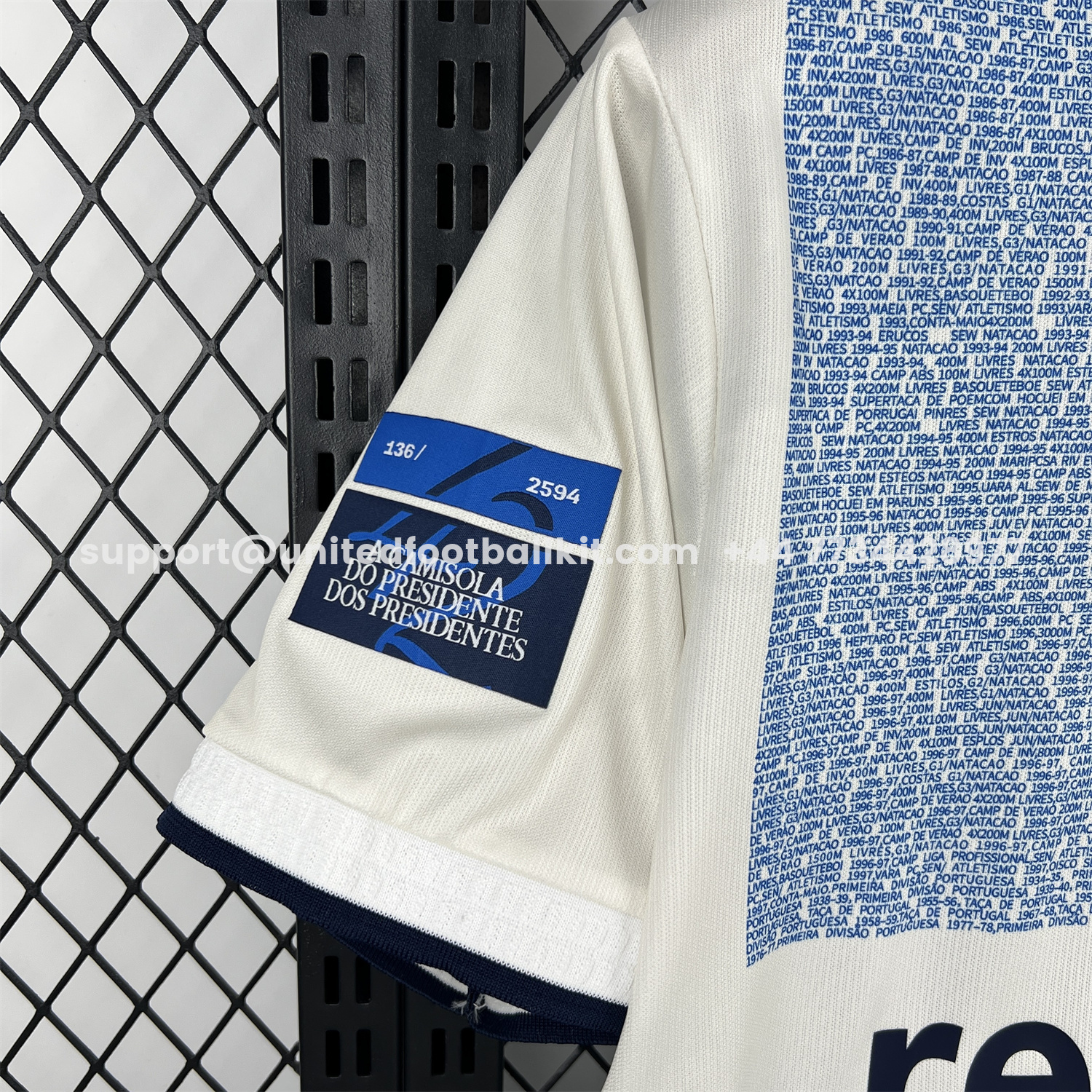 Unitedfootballkit.com | Porto 25-26 Blue White Special Jersey - Fans Version -Customize Name, Number and Patch | Worldwide Shipping
