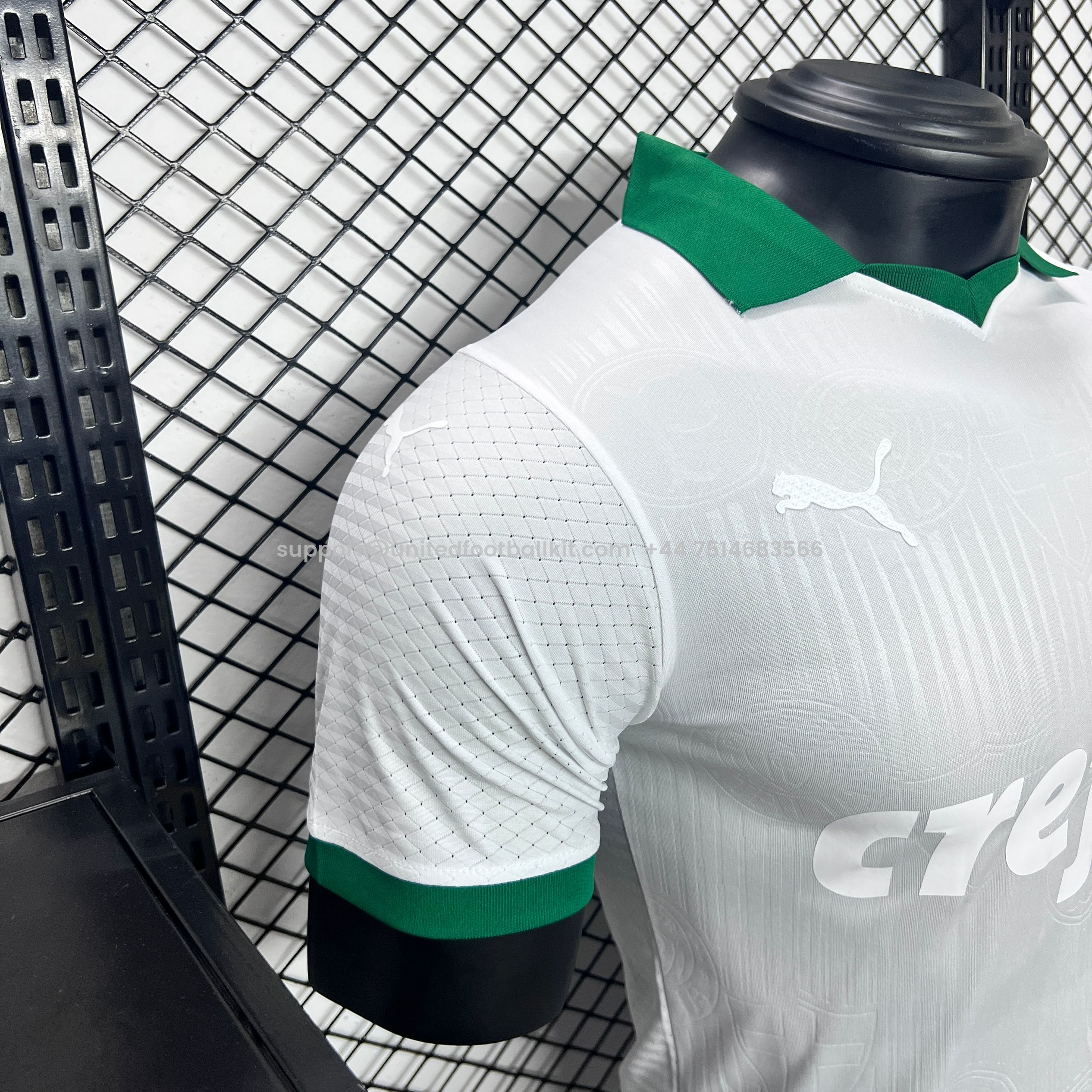 Unitedfootballkit.com | Palmeiras 24-25 White Special Edition Jersey - Player Version -Customize Name, Number and Patch | Worldwide Shipping