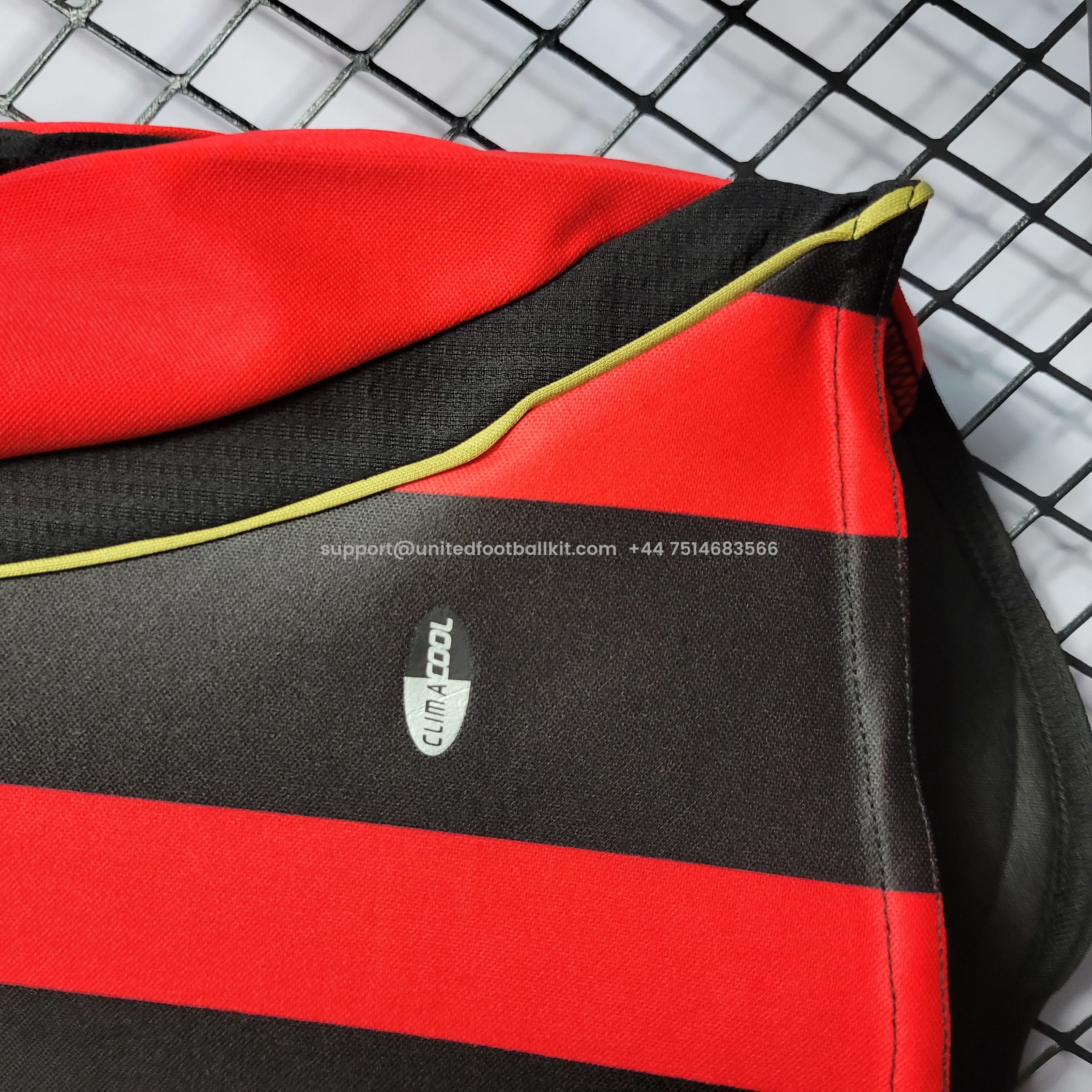 Unitedfootballkit.com | Retro AC Milan 06-07 Home Stadium Jersey -Customize Name, Number and Patch | Worldwide Shipping