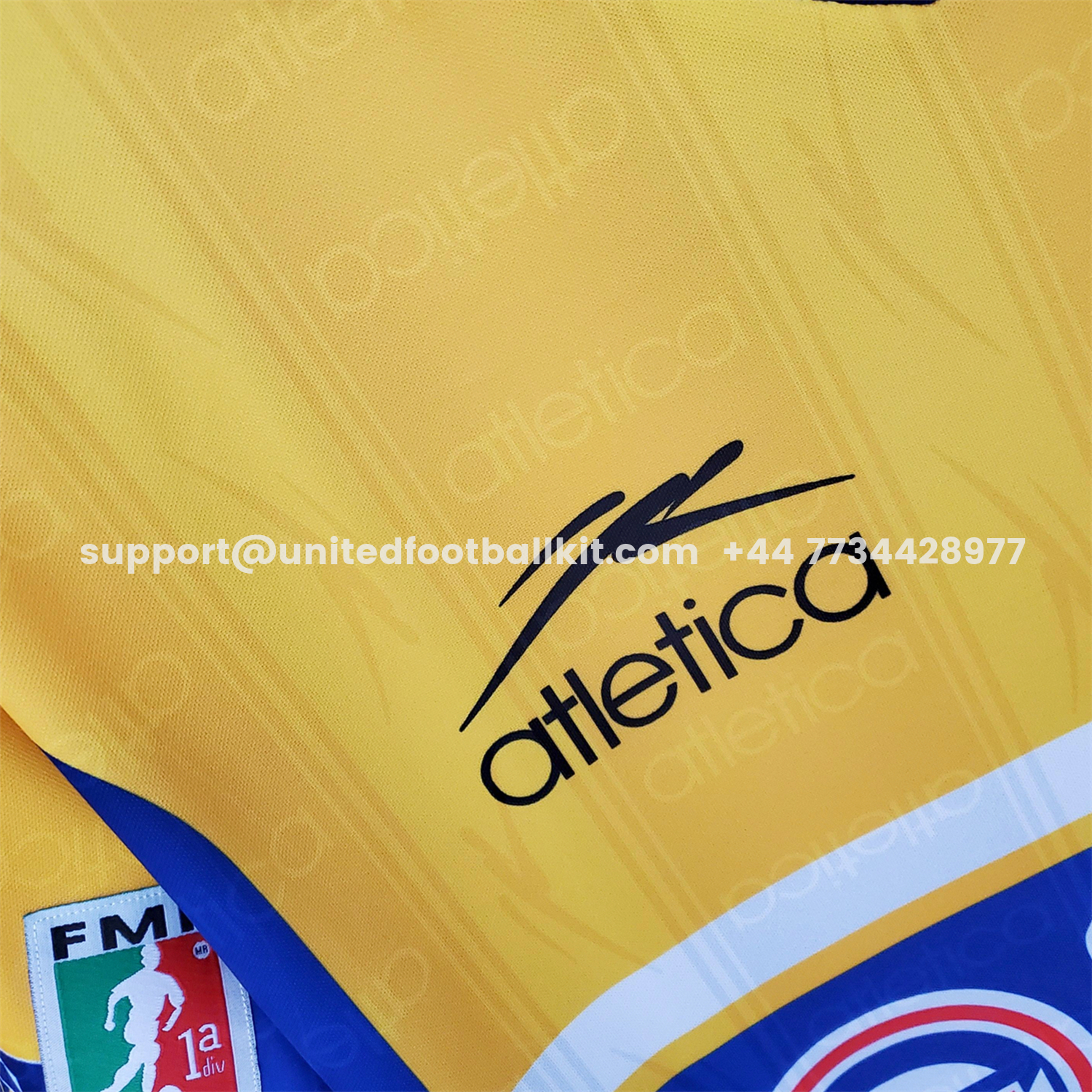 Unitedfootballkit.com | Retro Tigres UANL 1999-00 Home Jersey -Customize Name, Number and Patch | Worldwide Shipping