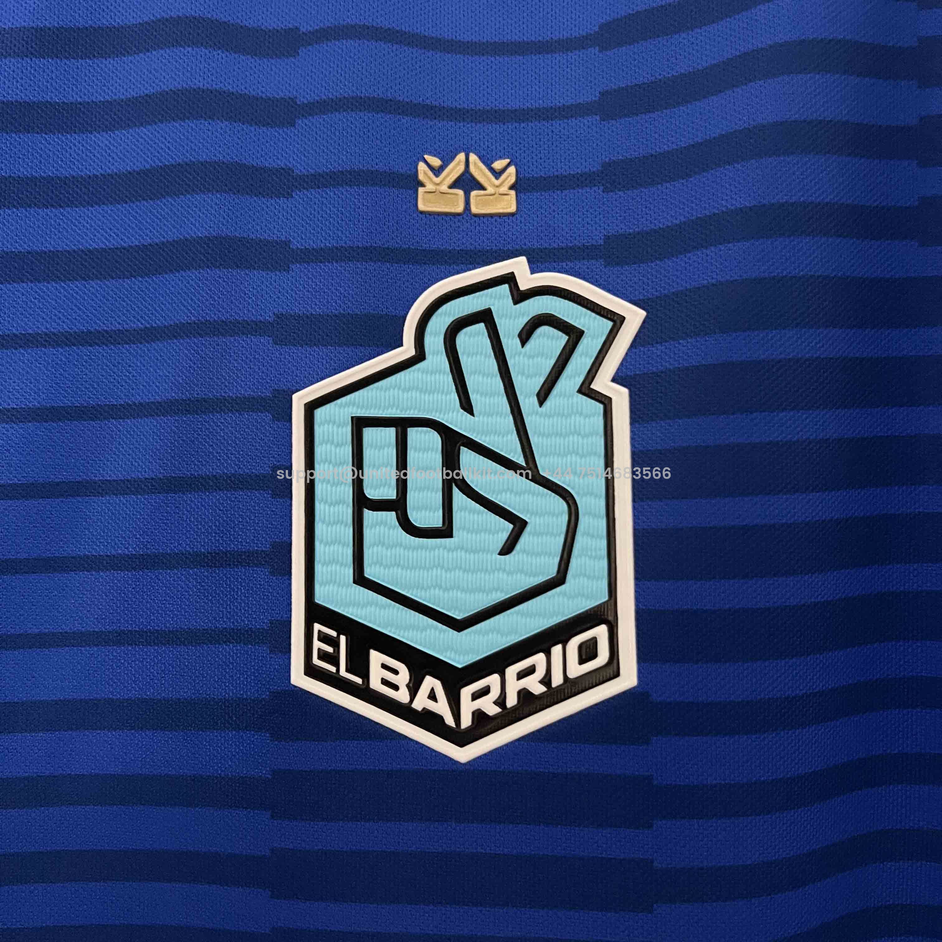 Unitedfootballkit.com | El Barrio 2024 Home Stadium Jersey - Fans Version -Customize Name, Number and Patch | Worldwide Shipping