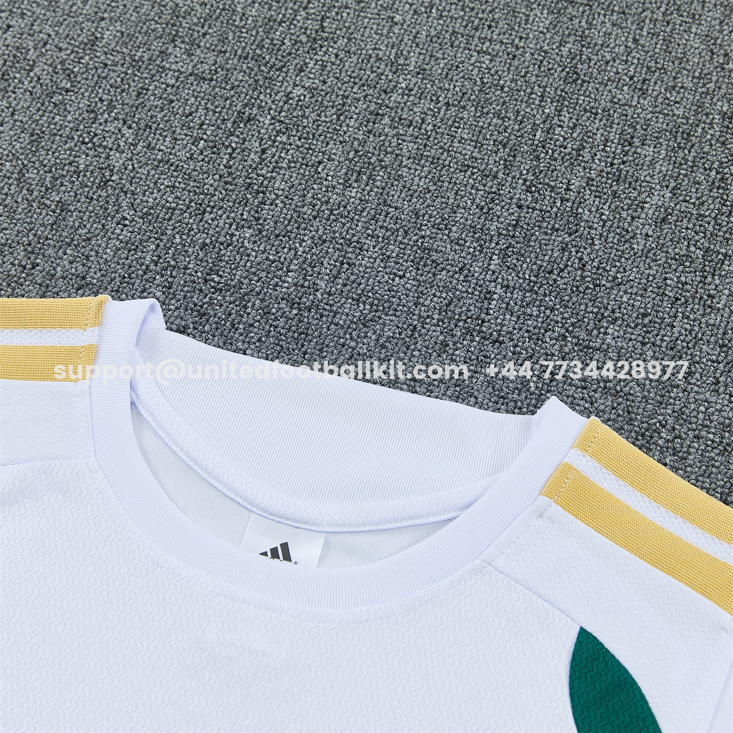 Unitedfootballkit.com | Italy 2026 Vest Training Set - White Vest and Green Shorts -Customize Name, Number and Patch | Worldwide Shipping