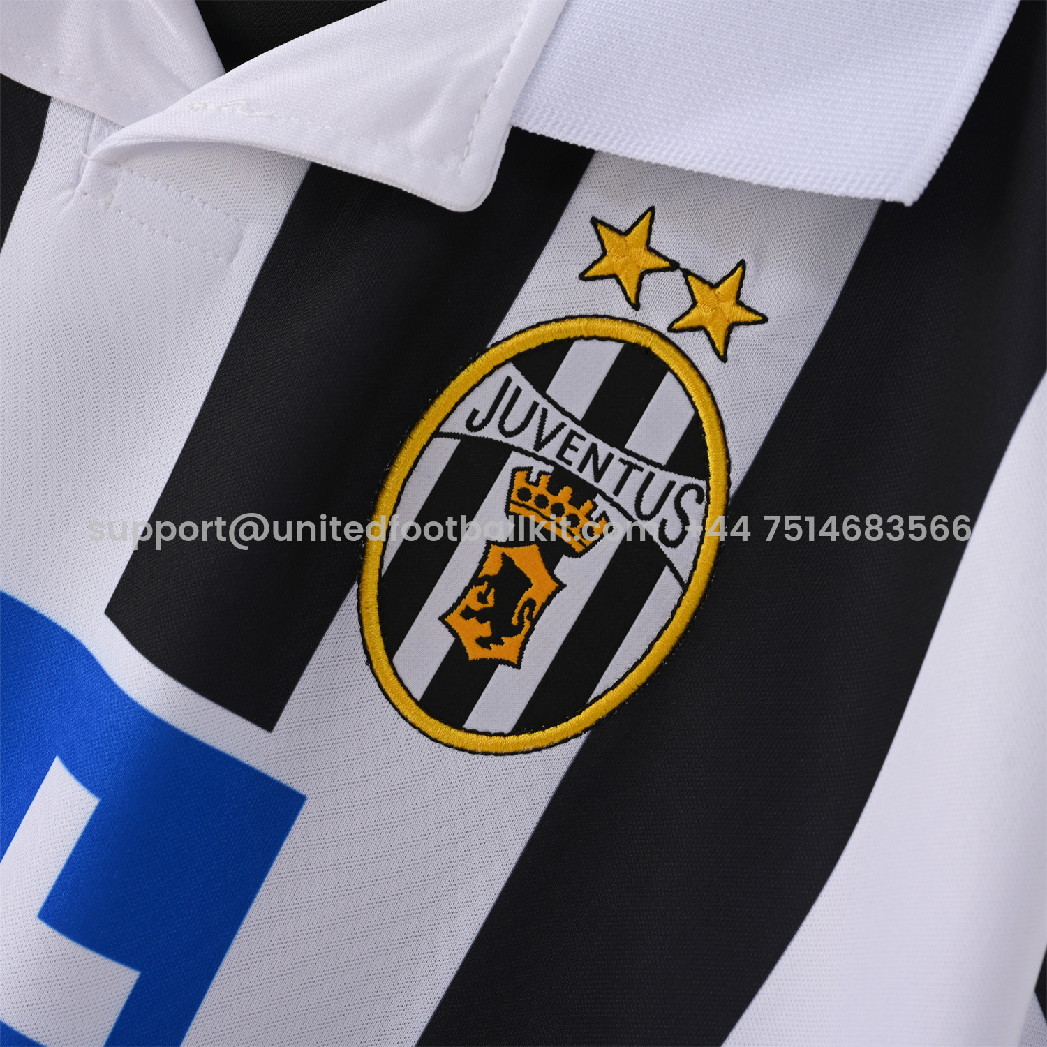 Unitedfootballkit.com | Retro Juventus 1999-00 Home Jersey -Customize Name, Number and Patch | Worldwide Shipping
