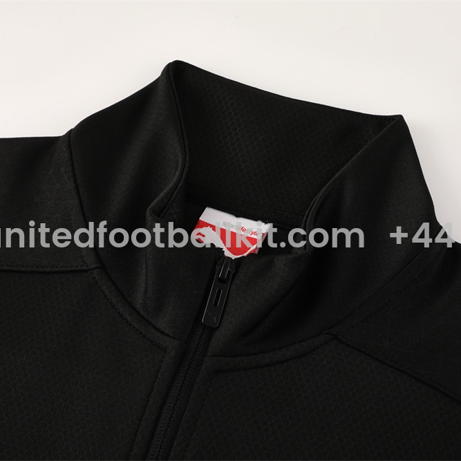 Unitedfootballkit.com | Dortmund 24-25 Jacket Training Tracksuit - Black and Yellow -Customize Name, Number and Patch | Worldwide Shipping