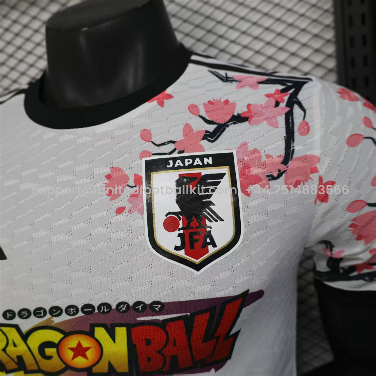 Unitedfootballkit.com | Japan 25-26 Dragon Ball Little Goku White Special Jersey - Player Version -Customize Name, Number and Patch | Worldwide Shipping