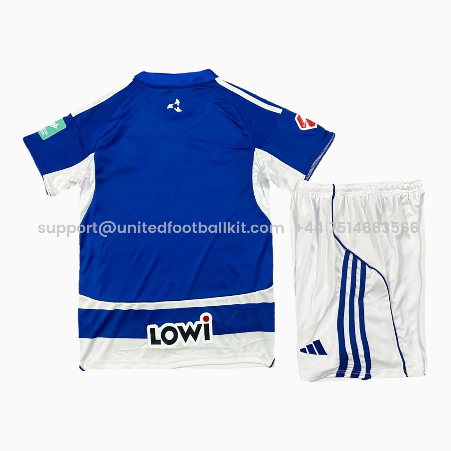Unitedfootballkit.com | Granada CF 25-26 Away Kids Kit -Customize Name, Number and Patch | Worldwide Shipping