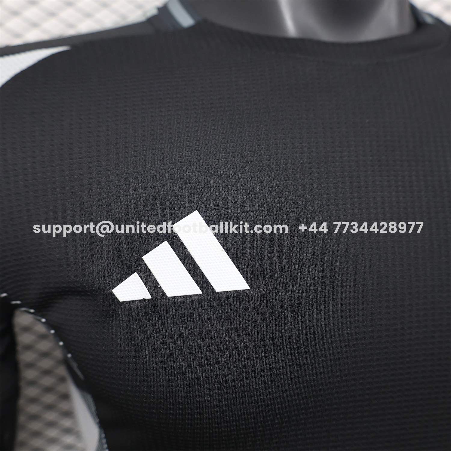 Unitedfootballkit.com | Algeria 25-26 Pure Black Jersey with Grey Block - Player Version -Customize Name, Number and Patch | Worldwide Shipping