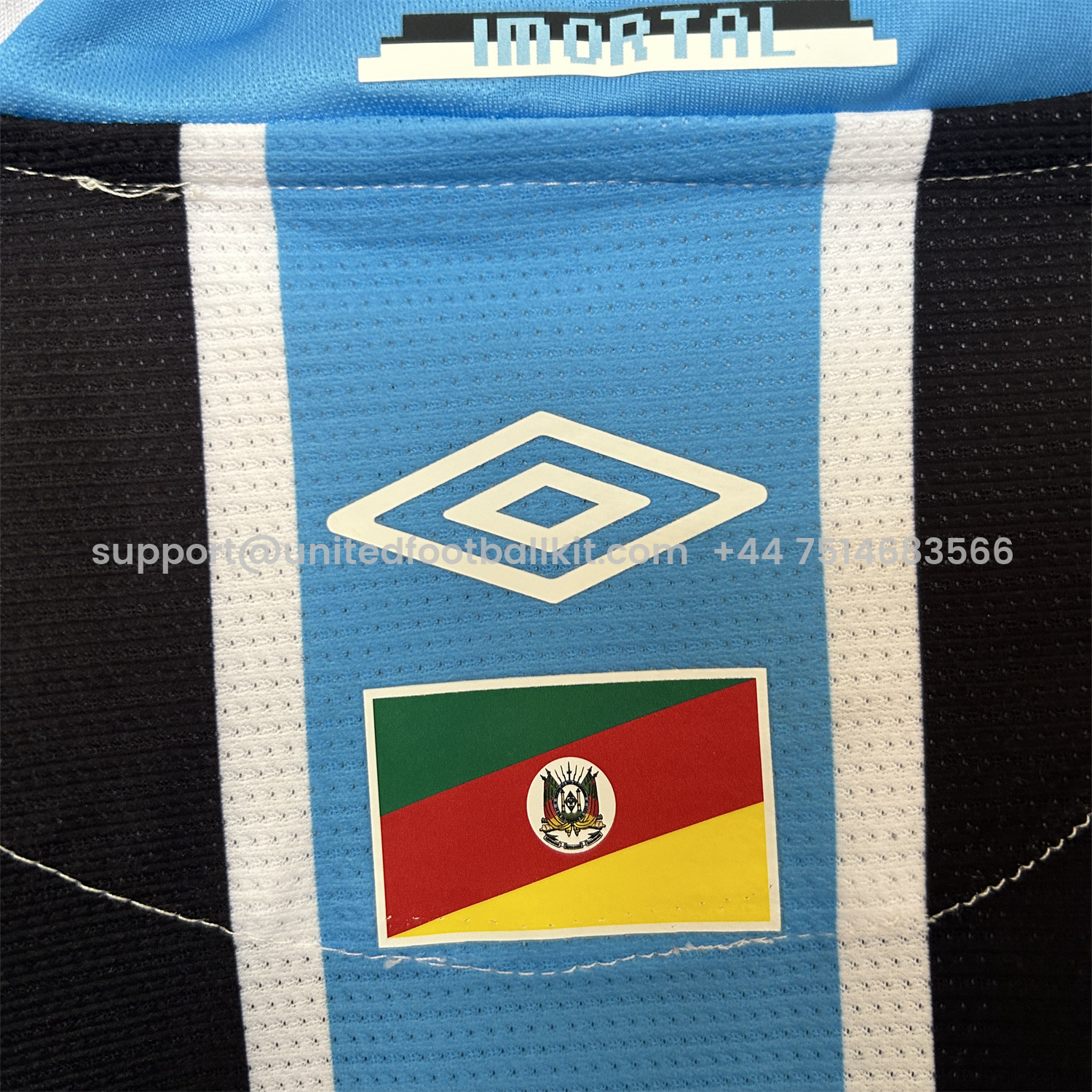 Unitedfootballkit.com | Gremio 25-26 Home Jersey - Fans Version -Customize Name, Number and Patch | Worldwide Shipping
