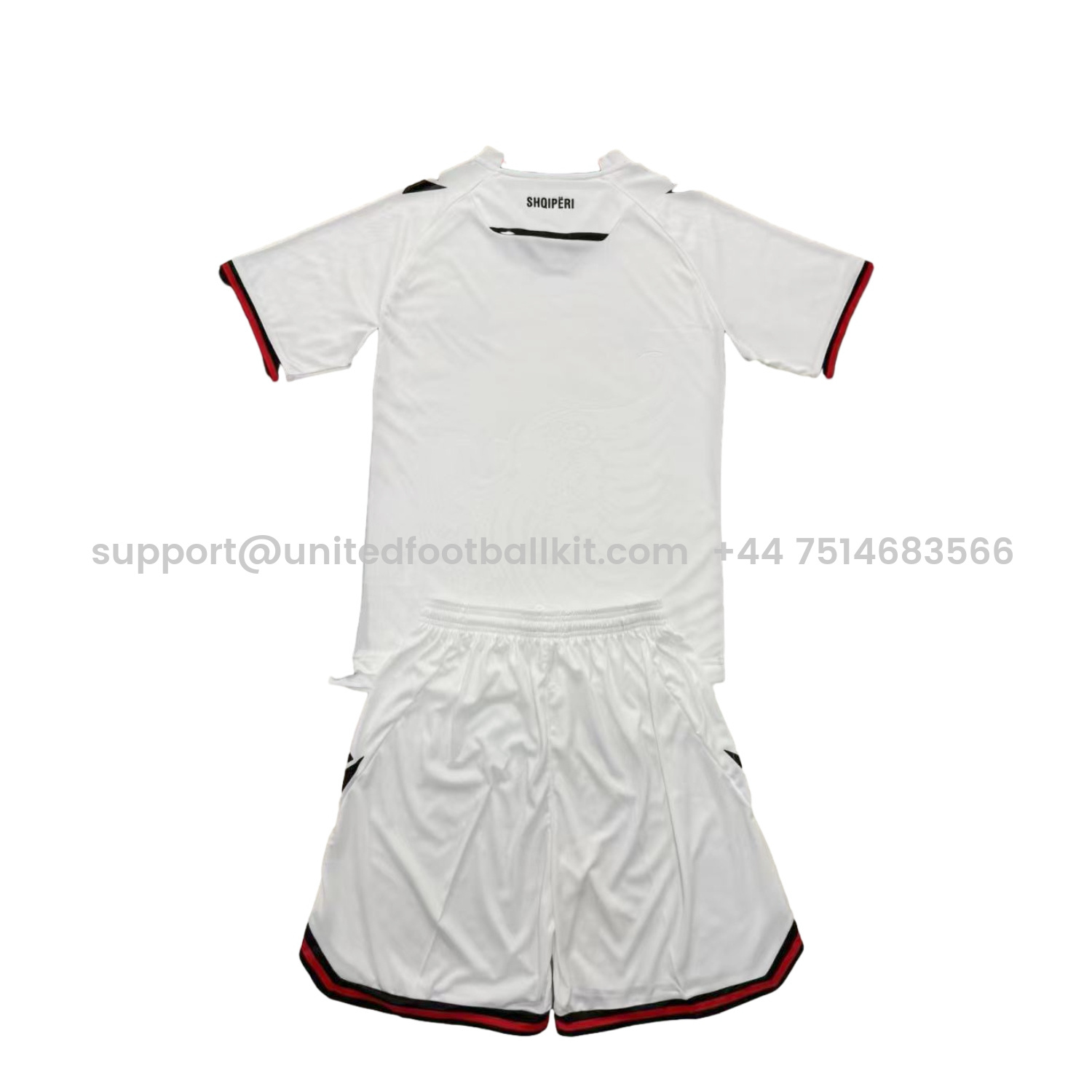 Unitedfootballkit.com | Albania 25-26 Away Kids Kit -Customize Name, Number and Patch | Worldwide Shipping