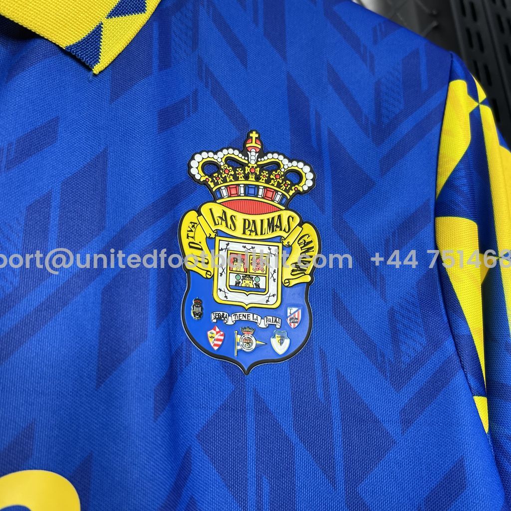Unitedfootballkit.com | Las Palmas 24-25 Away Jersey - Fans Version -Customize Name, Number and Patch | Worldwide Shipping