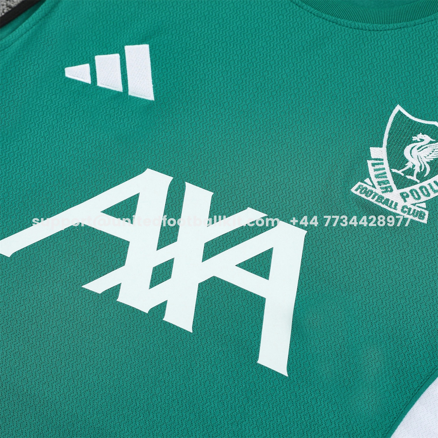 Unitedfootballkit.com | Liver.pool 25-26 Vest Training Set - Green Vest & Black Shorts -Customize Name, Number and Patch | Worldwide Shipping
