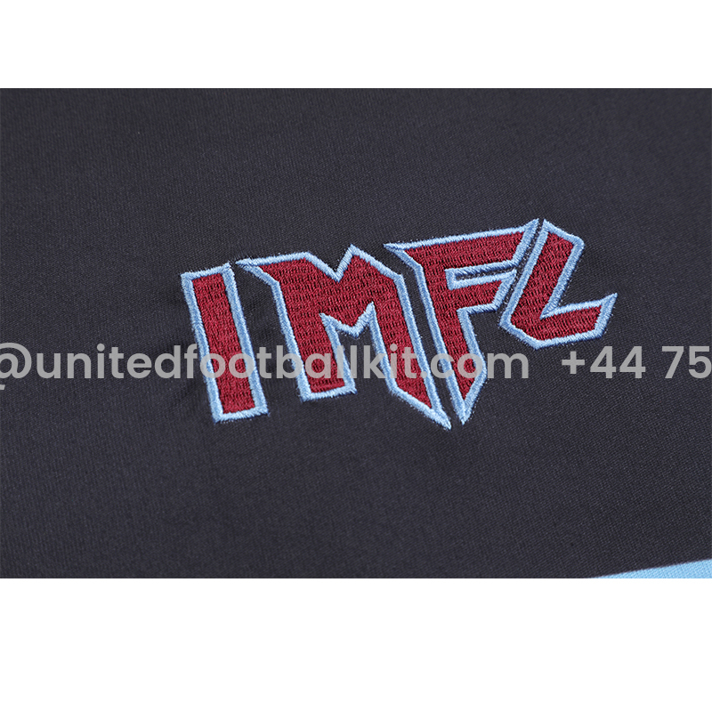 Unitedfootballkit.com | Iron Maiden x West Ham Black Special Edition Jersey - with 11 print -Customize Name, Number and Patch | Worldwide Shipping