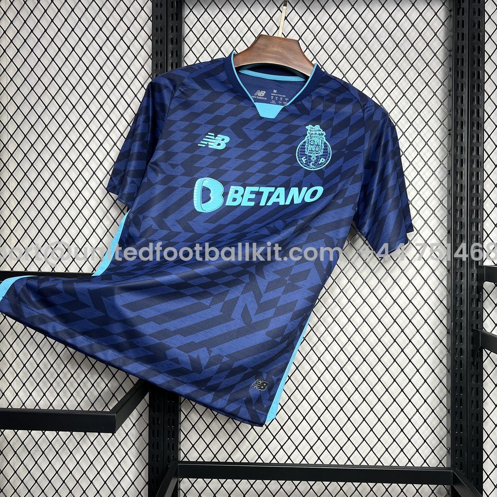 Unitedfootballkit.com | Porto 24-25 Third Jersey - Fans Version -Customize Name, Number and Patch | Worldwide Shipping