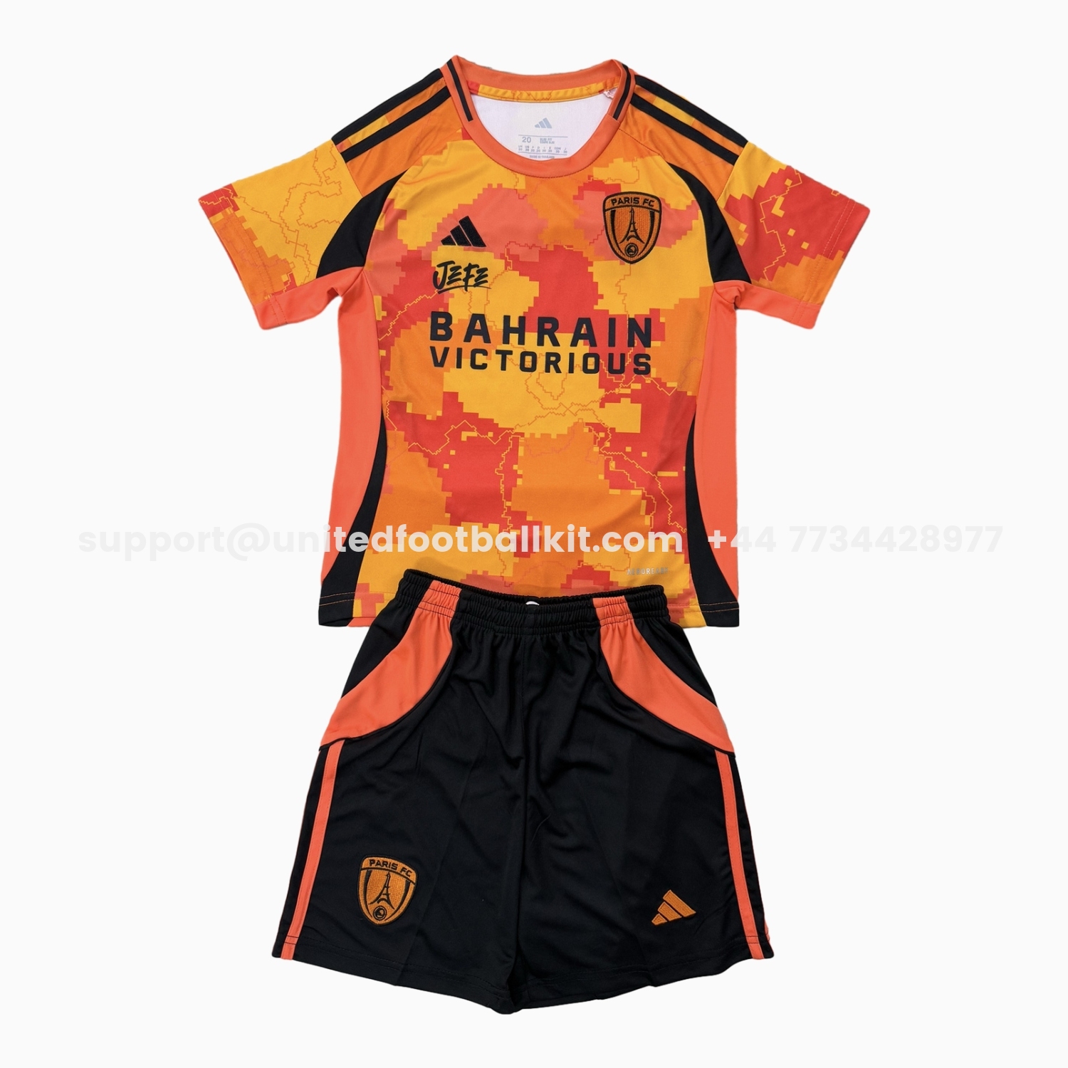 Unitedfootballkit.com | Paris FC 25-26 Third Men's Adult Jersey Set - Fans Version -Customize Name, Number and Patch | Worldwide Shipping