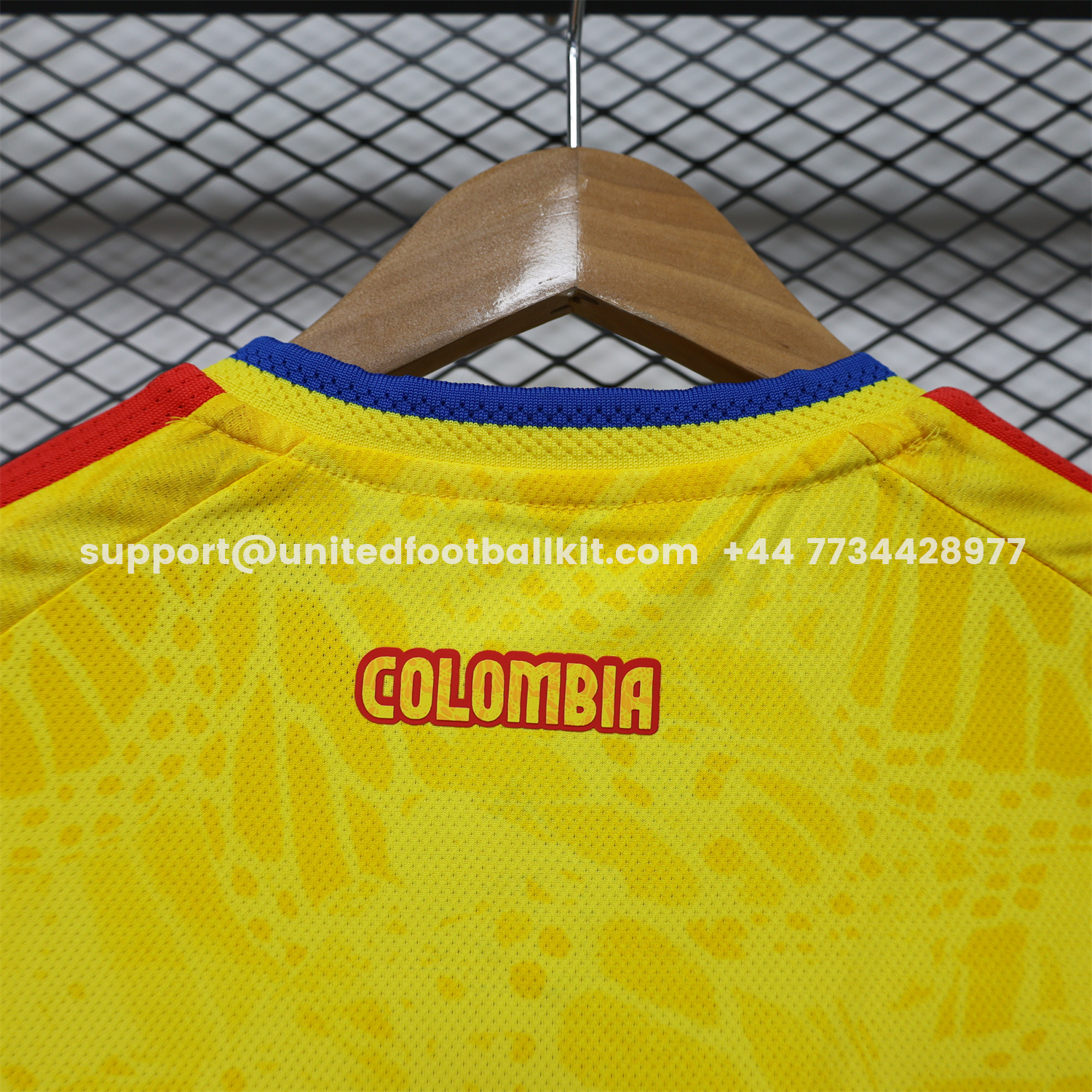 Unitedfootballkit.com | Women's Colombia 2026 Home Cropped Jersey - Player Version -Customize Name, Number and Patch | Worldwide Shipping