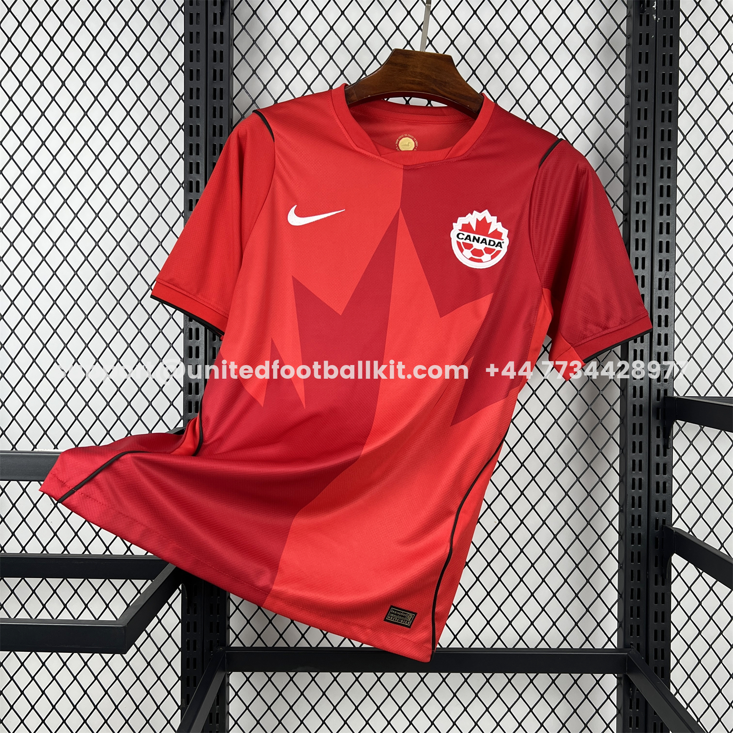Unitedfootballkit.com | Canada 2026 Home Jersey - Fans Version -Customize Name, Number and Patch | Worldwide Shipping