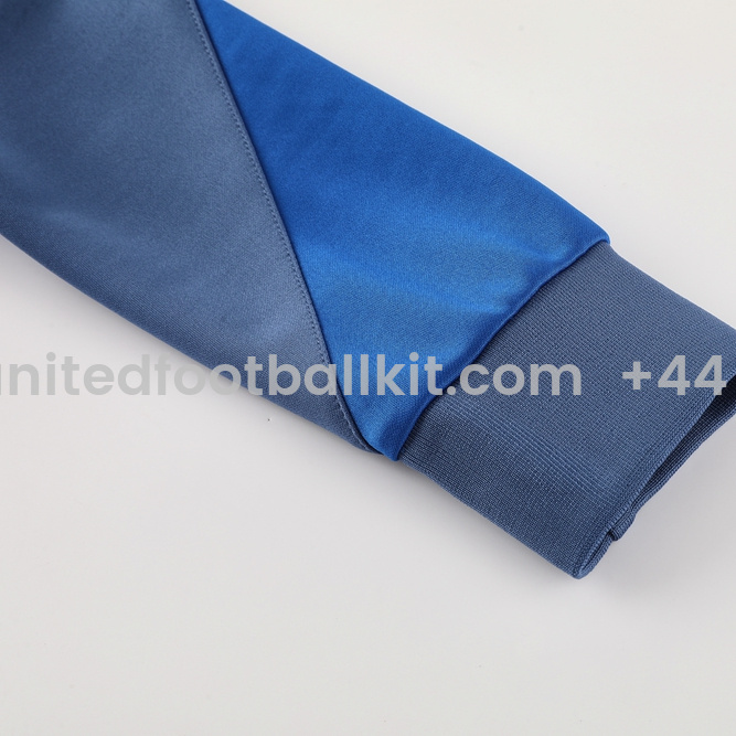 Unitedfootballkit.com | Inter Milan 24-25 Jacket Training Tracksuit - Light Blue -Customize Name, Number and Patch | Worldwide Shipping