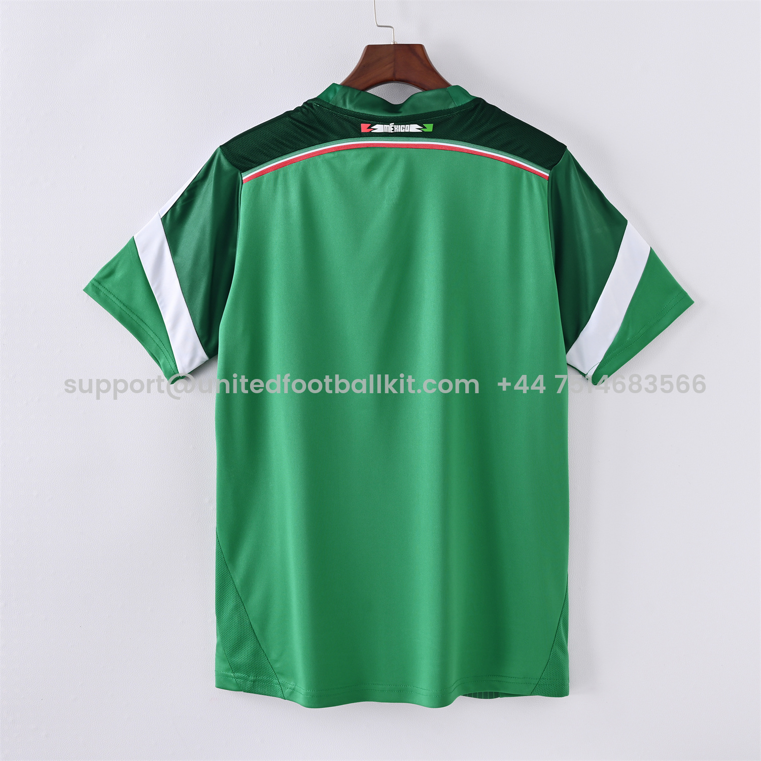 Unitedfootballkit.com | Retro Mexico 2014 Home Jersey -Customize Name, Number and Patch | Worldwide Shipping