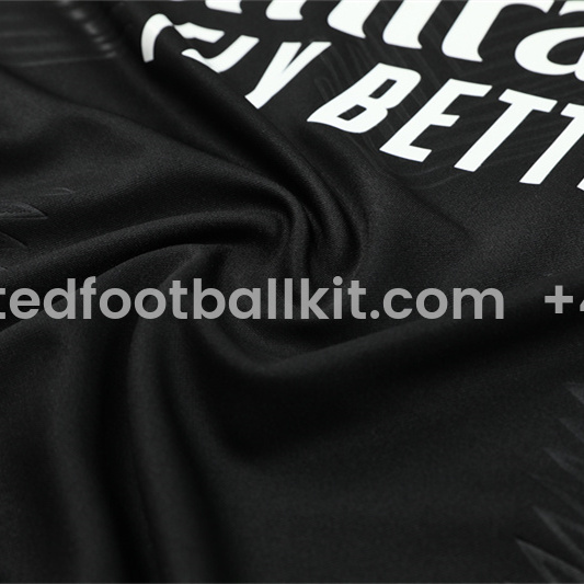 Unitedfootballkit.com | Real Madrid 24-25 Long Sleeve Training Set - Player Version - Black and Purple -Customize Name, Number and Patch | Worldwide Shipping