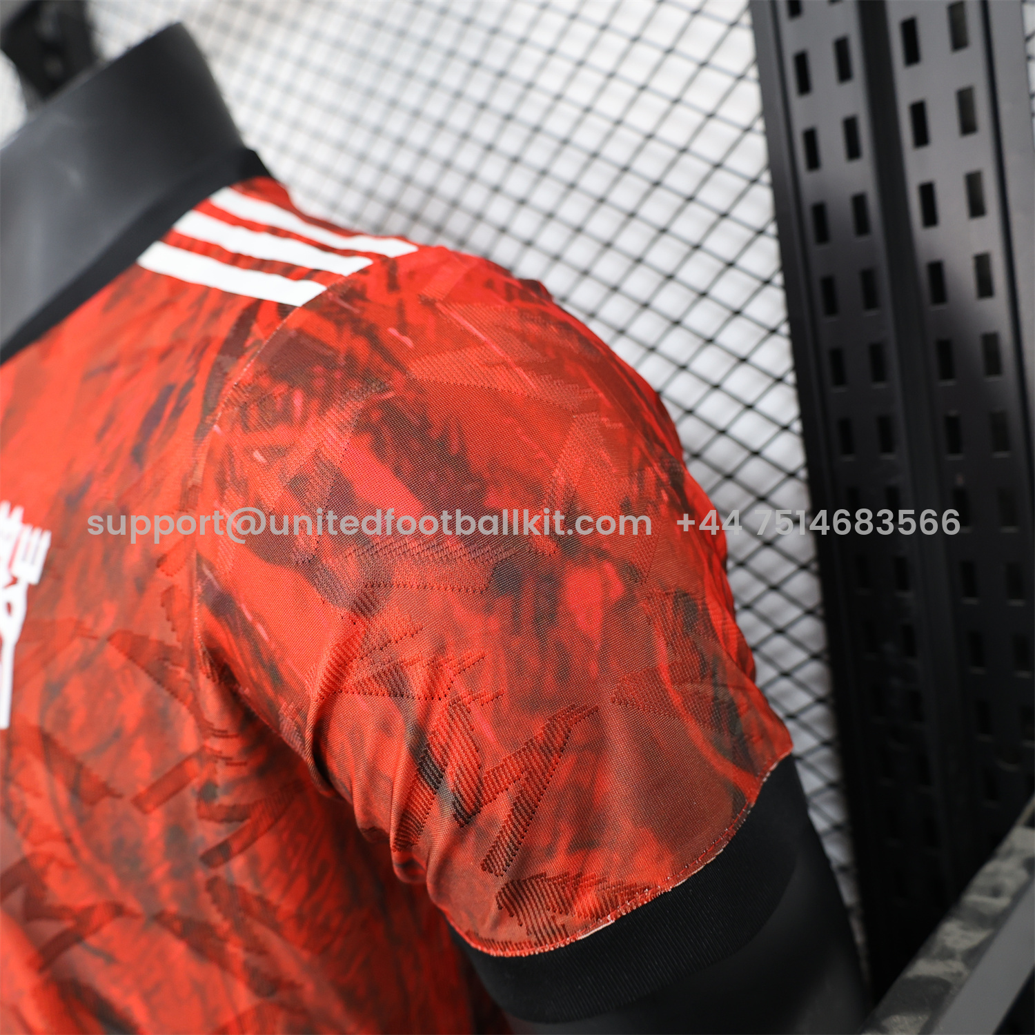 Unitedfootballkit.com | Manchester United 24-25 Red Fire Special Edition Jersey - Player Version -Customize Name, Number and Patch | Worldwide Shipping