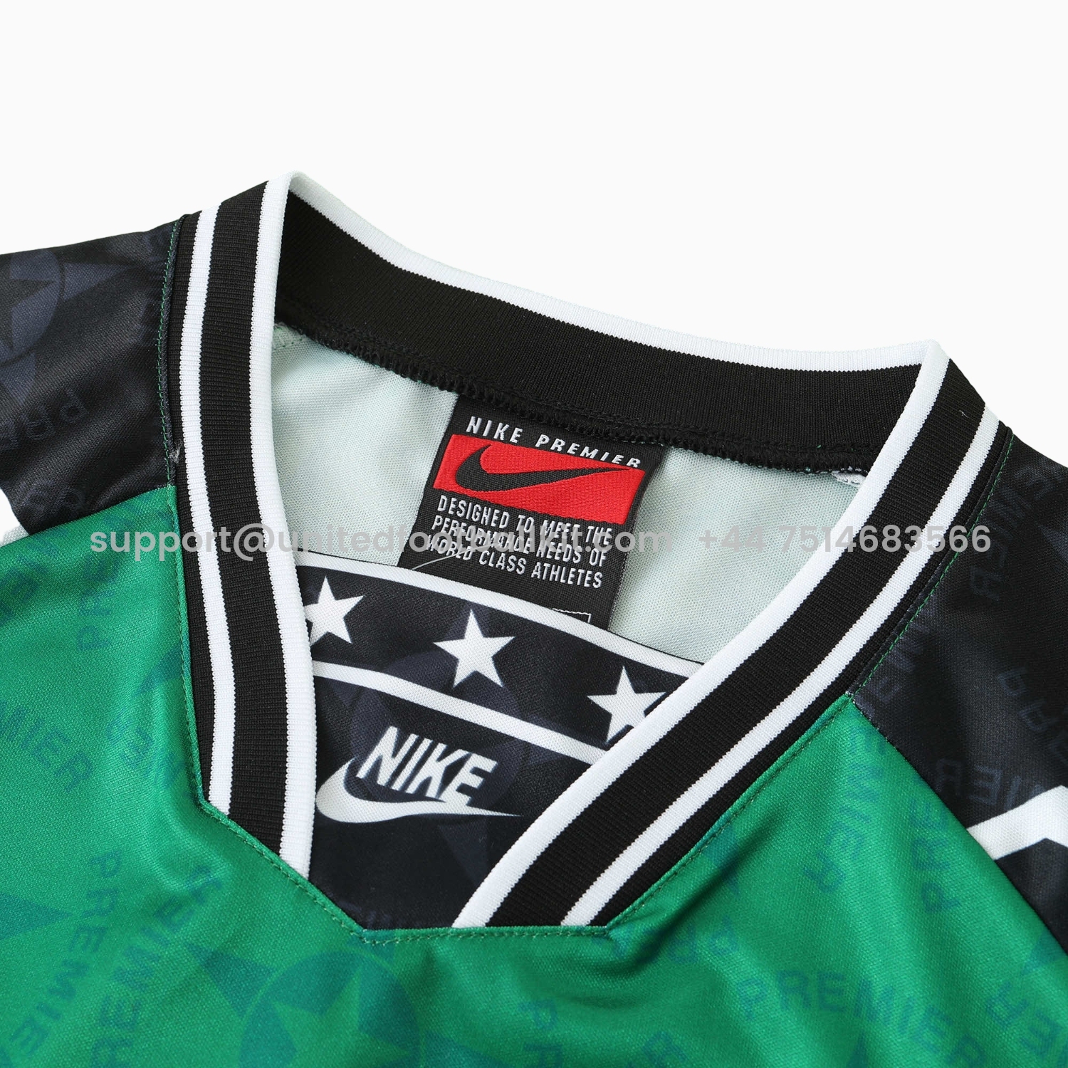 Unitedfootballkit.com | Retro Nigeria 1994-95 Home Jersey -Customize Name, Number and Patch | Worldwide Shipping
