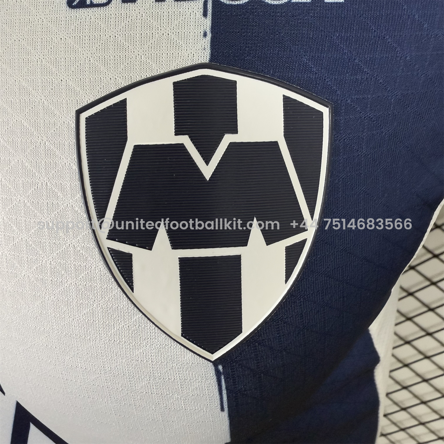 Unitedfootballkit.com | Rayados Monterrey 25-26 Home Stripes Jersey - Player Version -Customize Name, Number and Patch | Worldwide Shipping
