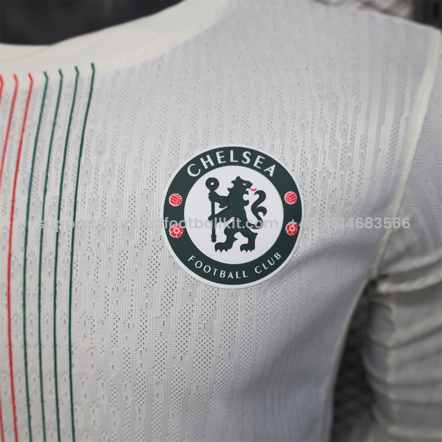 Unitedfootballkit.com | C.H.E.L.S.E.A 25-26 Away (Leaked Version) Long Sleeve Jersey - Player Version -Customize Name, Number and Patch | Worldwide Shipping